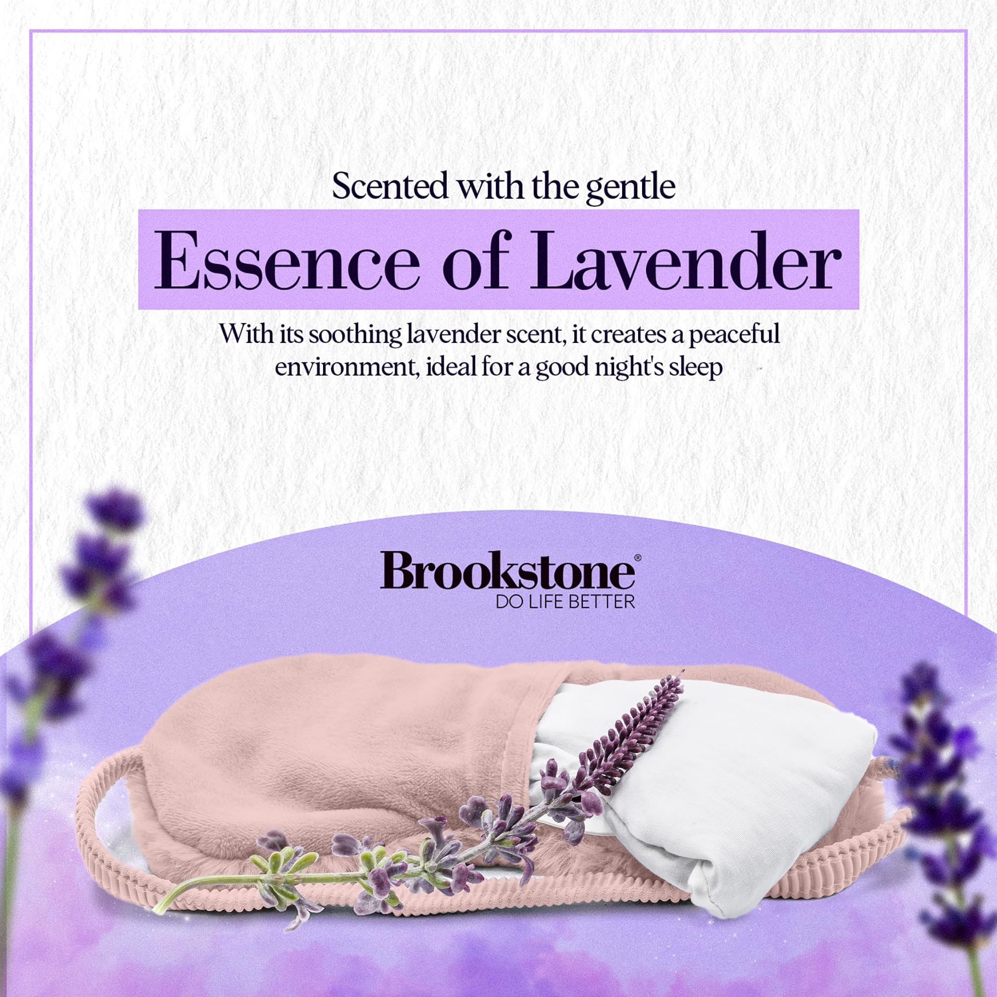 brookstone-eye-mask-for-hot-cold-therapy-lavender-infused-weighted-sleeping-mask image 8