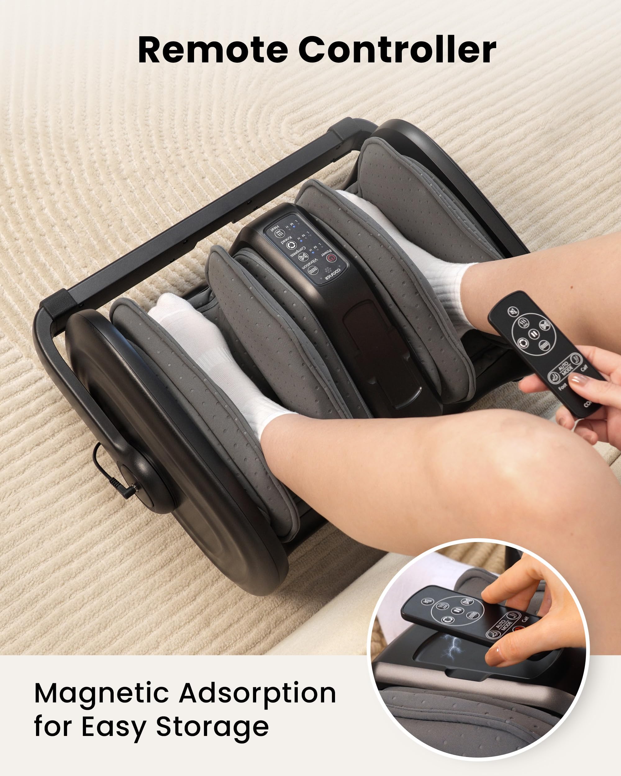 comfier-shiatsu-foot-massager-with-heat-fsa-hsa-eligible-foot-calf-massager-for- image 7
