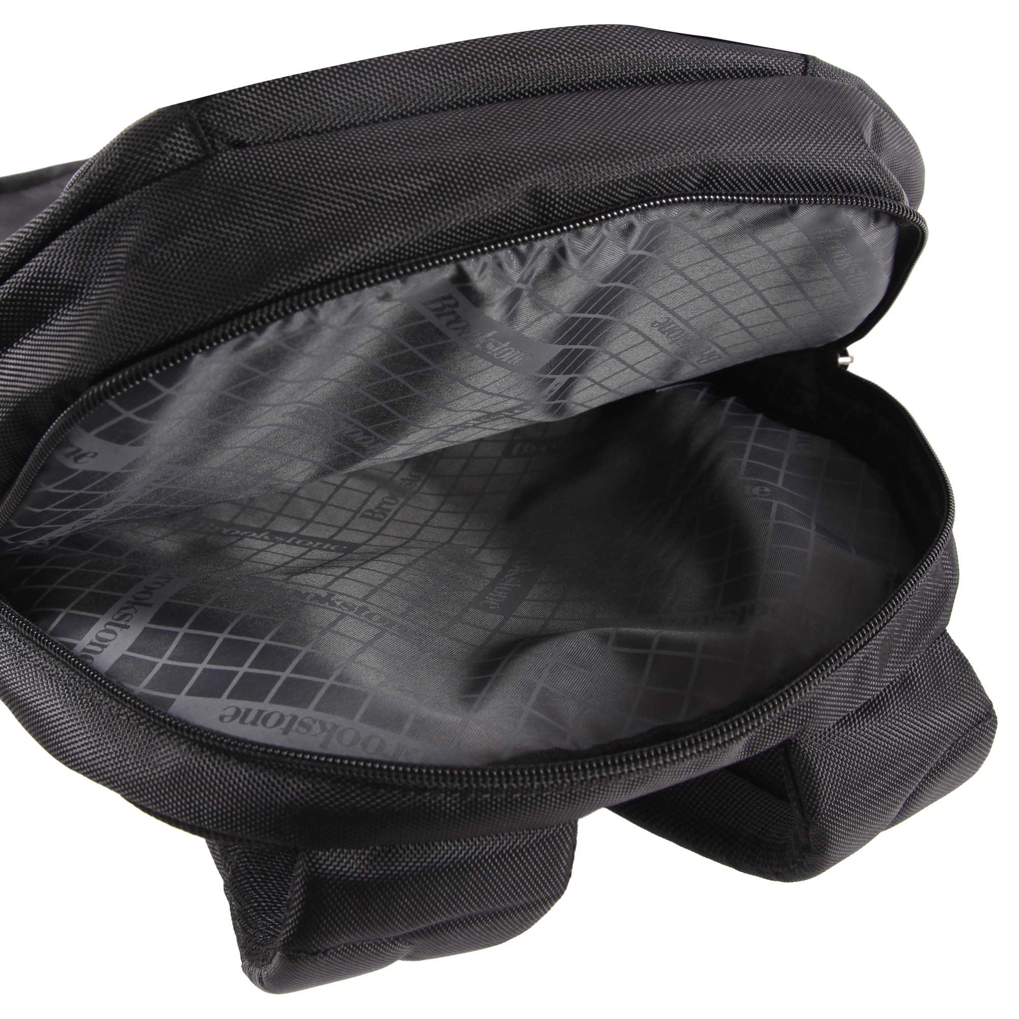 brookstone-hayes-laptop-backpack-black-gold-18-inch image 4