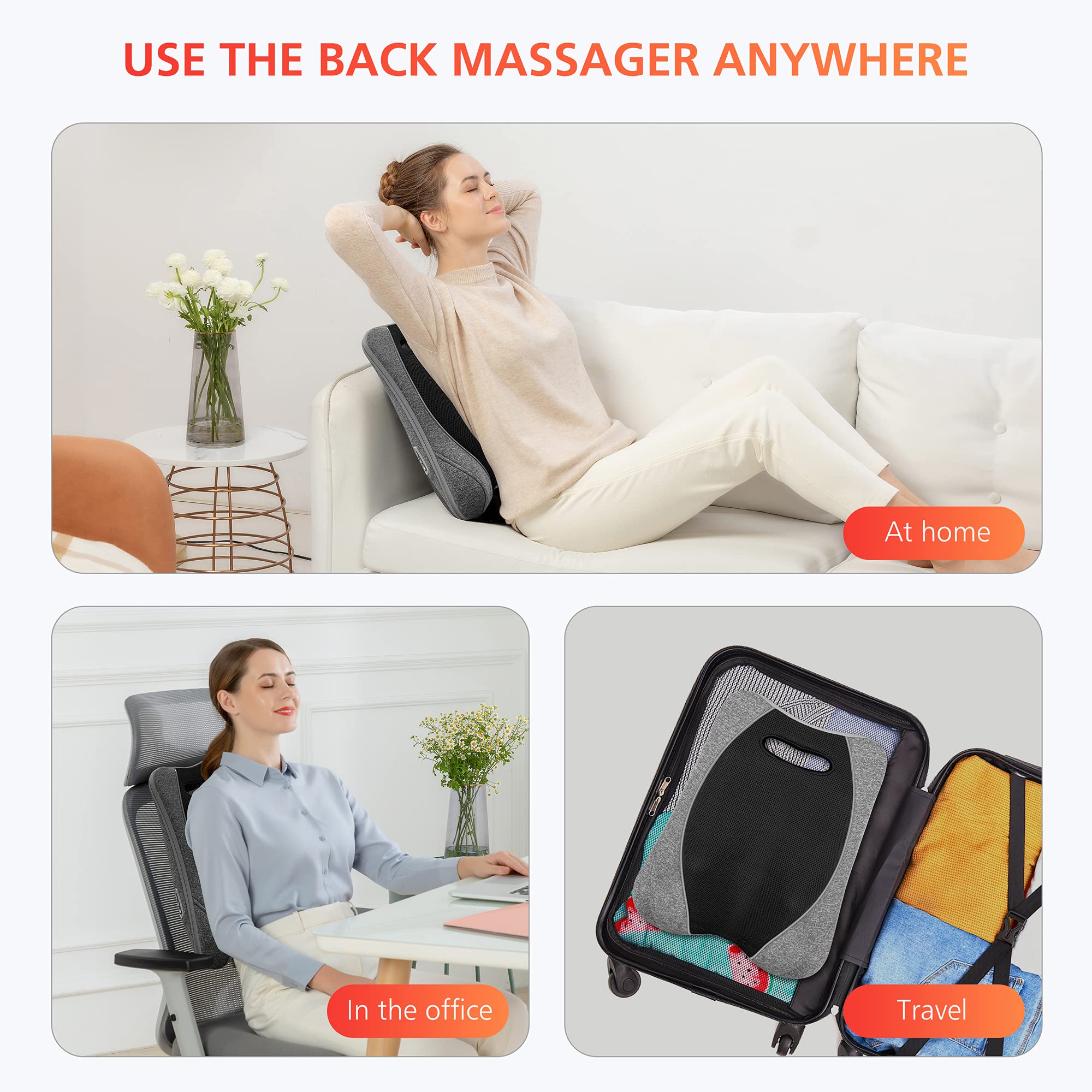 comfier-back-massager-with-heat-percussion-shiatsu-seat-massage-chair-pad-for-pa image 3