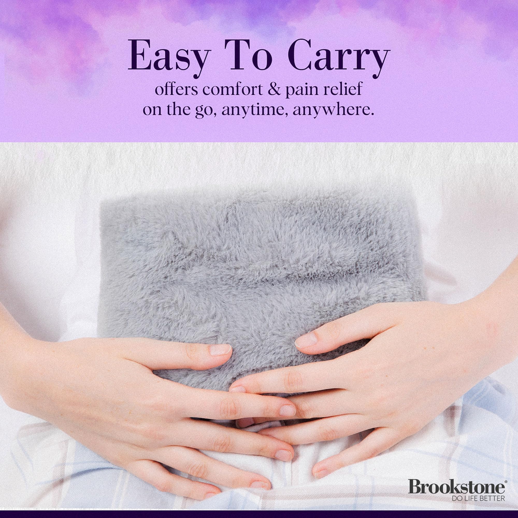 brookstone-hot-cold-microwavable-heating-pad-for-period-cramps-premium-comfort-f image 8
