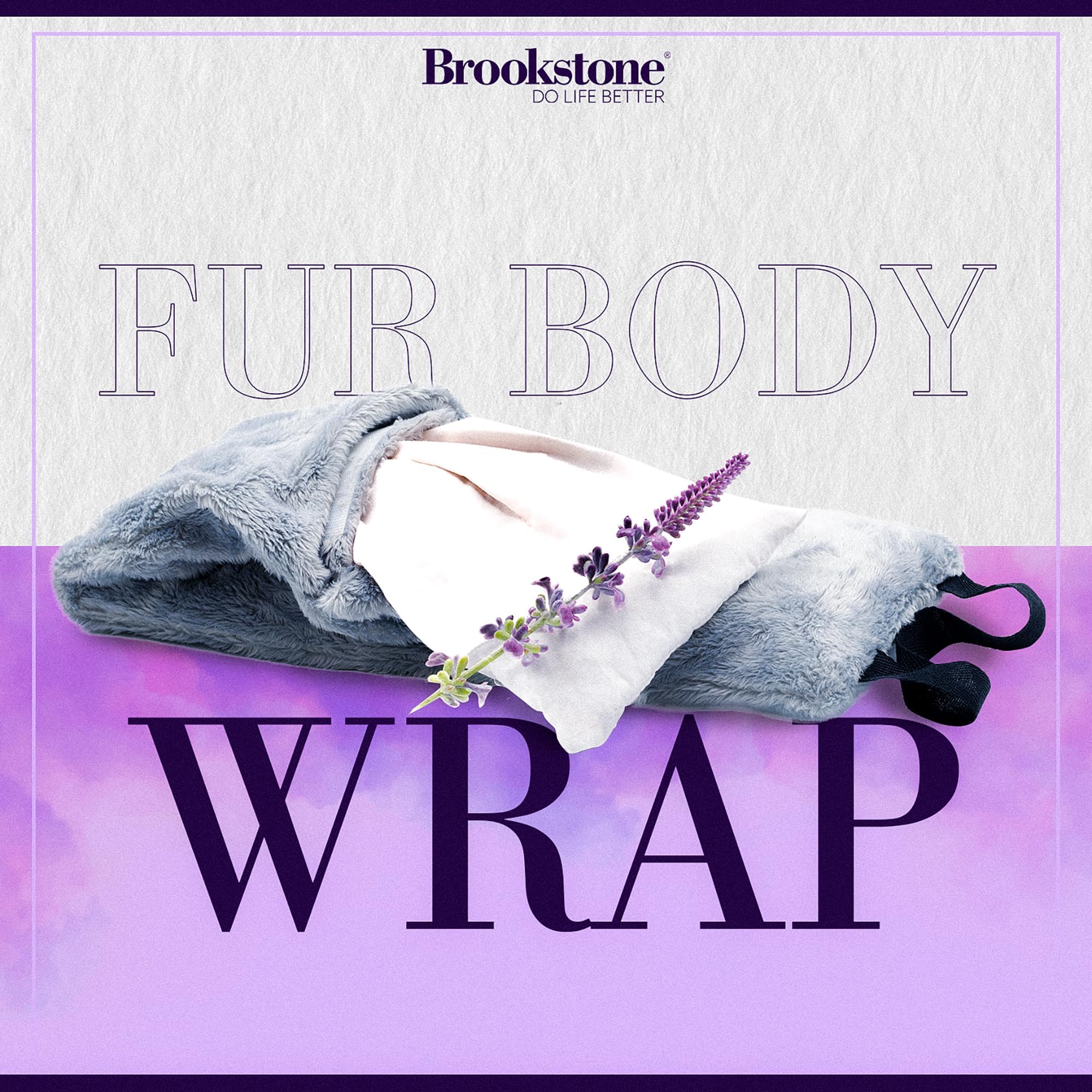 brookstone-thera-spa-neck-heating-pad-cooling-wrap-with-straps-microwave-heating image 2