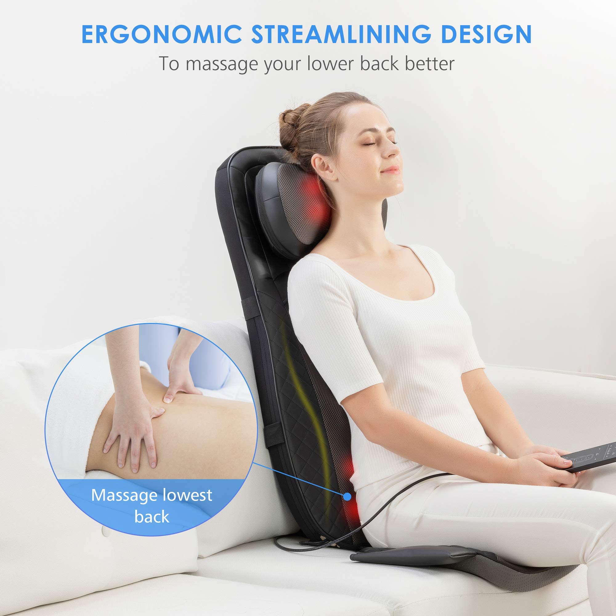 comfier-shiatsu-neck-back-massager-with-heat-and-head-massager-bundle-full-body- image 4