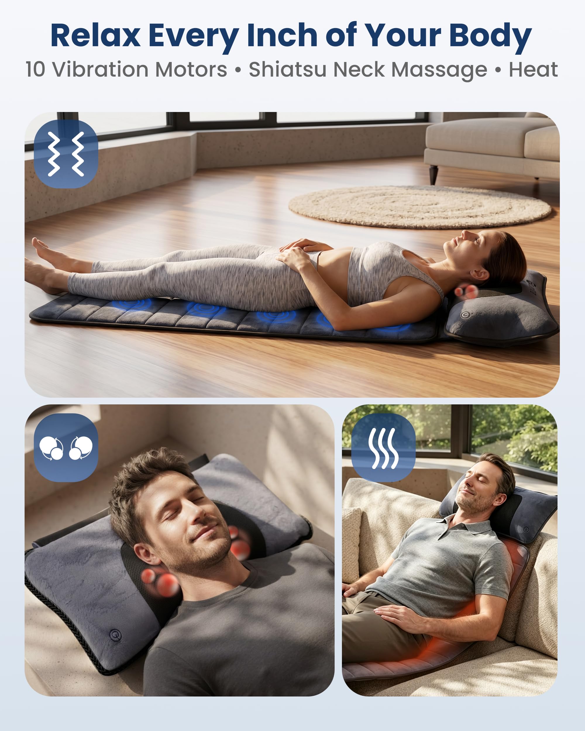 comfier-full-body-massage-mat-with-movable-neck-pillow-shiatsu-back-massager-wit image 4