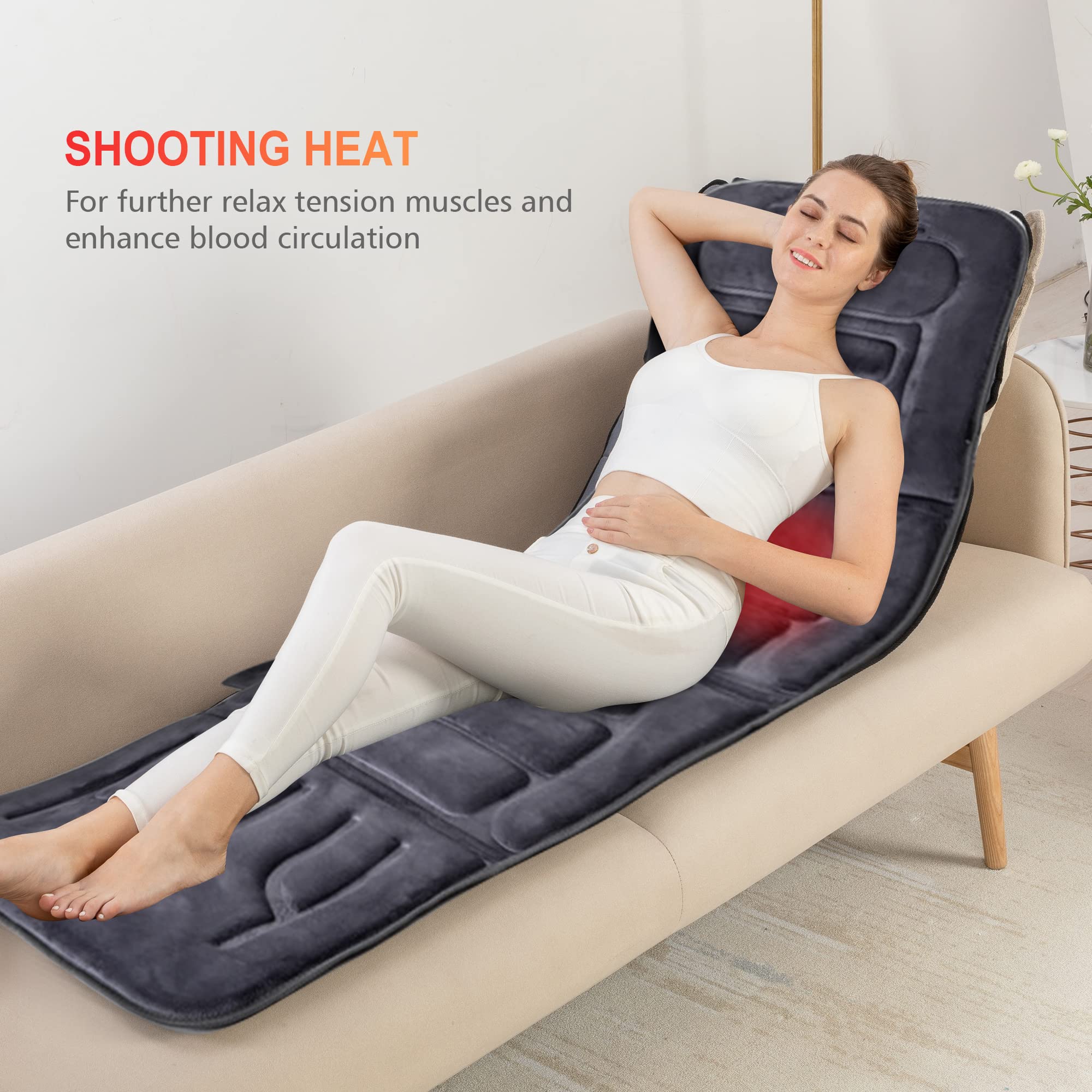 comfier-massage-mat-full-body-with-heat-10-vibration-motors-5-modes-3-intensitie image 4