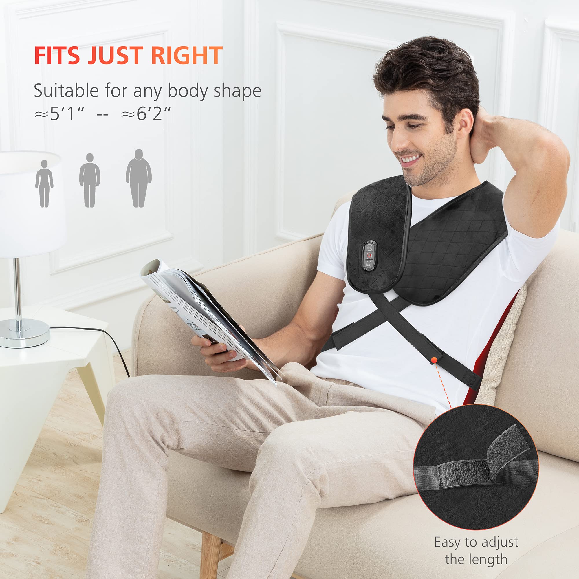 comfier-heating-pad-with-massager-large-23-6-x19-6-back-heating-pad-with-2-heat- image 6