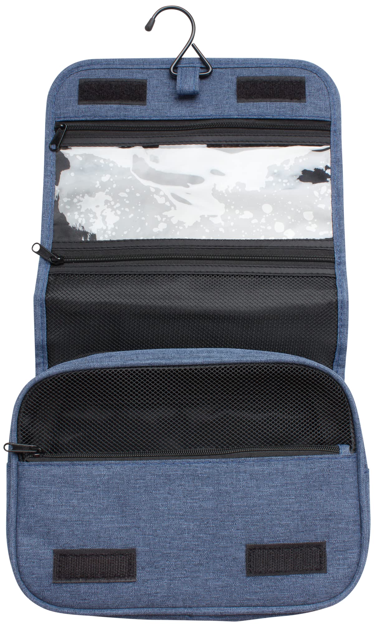 brookstone-hanging-toiletry-bag-lightweight-travel-organizer-for-women-men-with- image 3