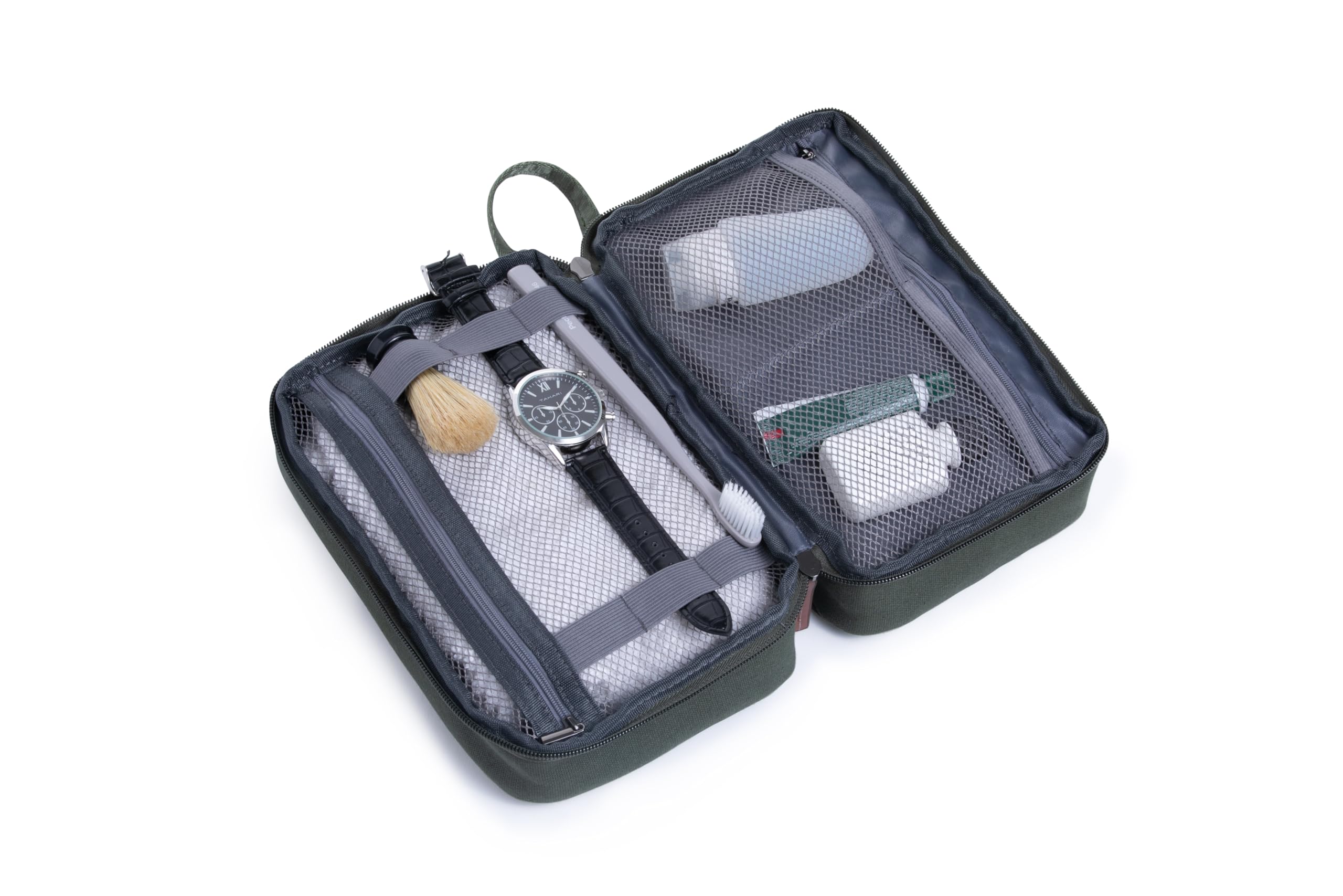 brookstone-travel-toiletry-bag-compact-toiletry-organizer-and-hygiene-bag-for-me image 4