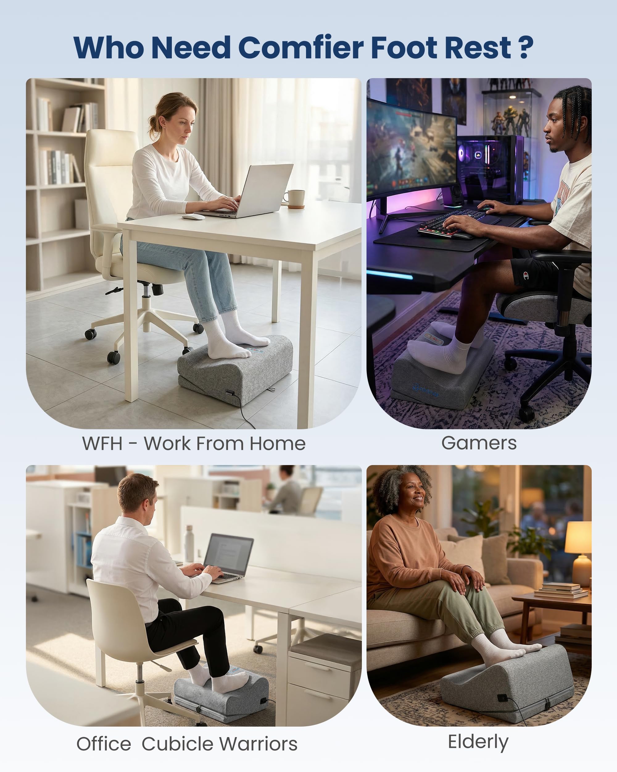 comfier-2026-under-desk-foot-rest-with-graphene-heat-ergonomic-heated-foot-stand image 8
