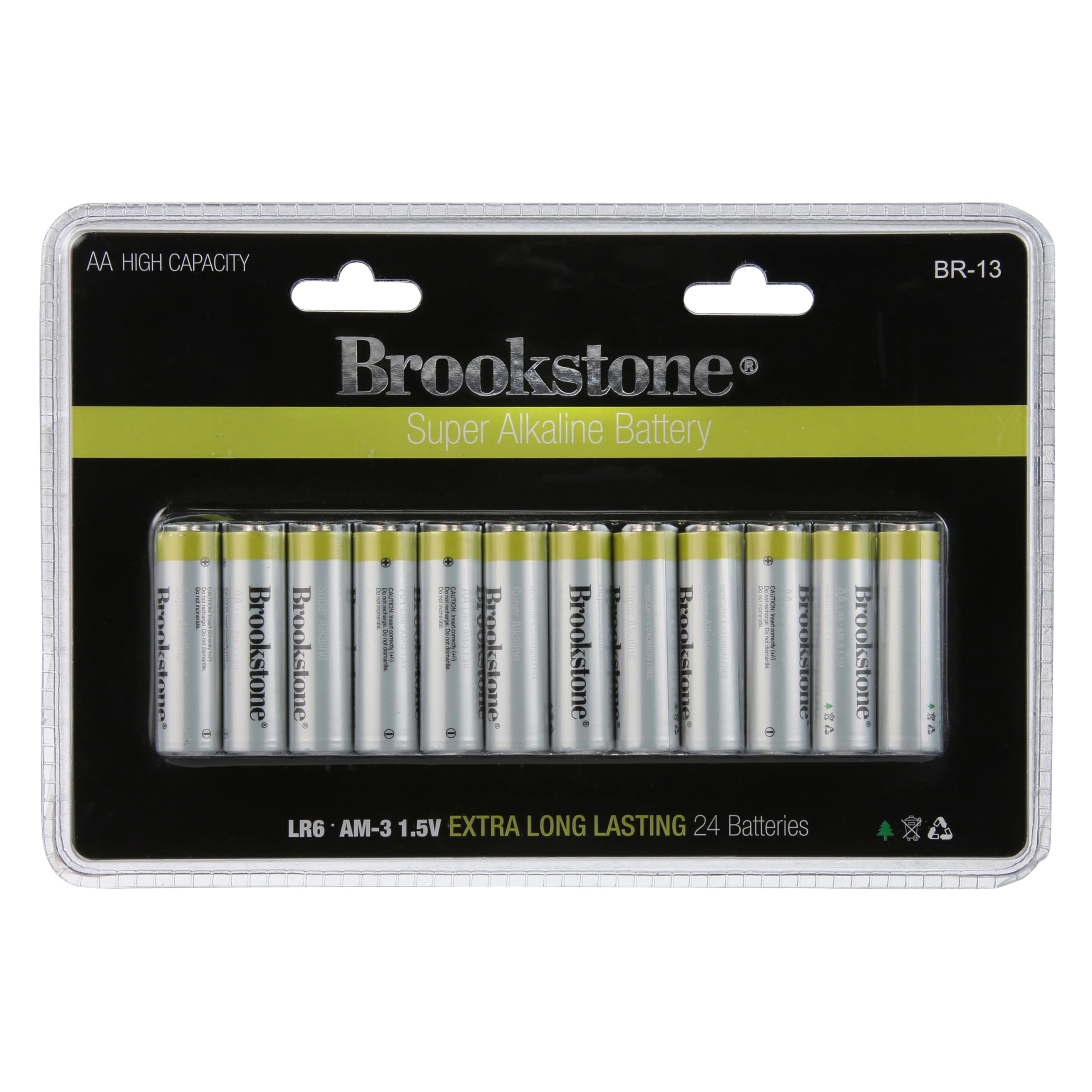 brookstone-aa-24-pack-super-alkaline-batteries-long-lasting-power-for-household- image 1