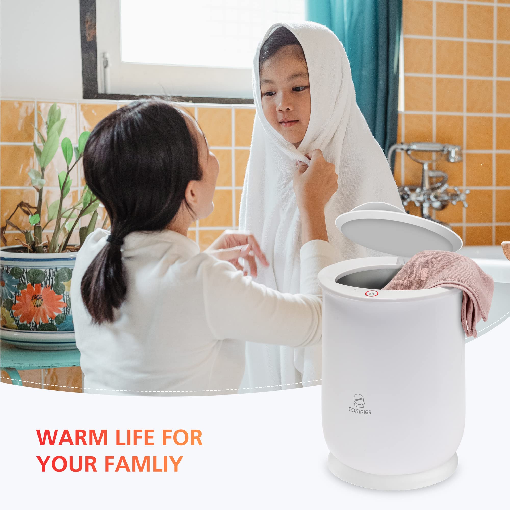 comfier-hot-towel-warmer-bucket-large-20l-capacity-heats-towels-in-10-minutes-au image 5