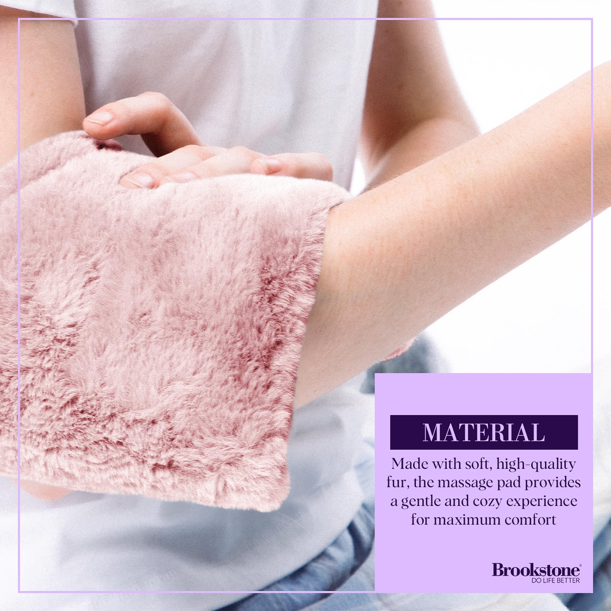brookstone-hot-cold-microwavable-heating-pad-for-period-cramps-plush-cover-laven image 7