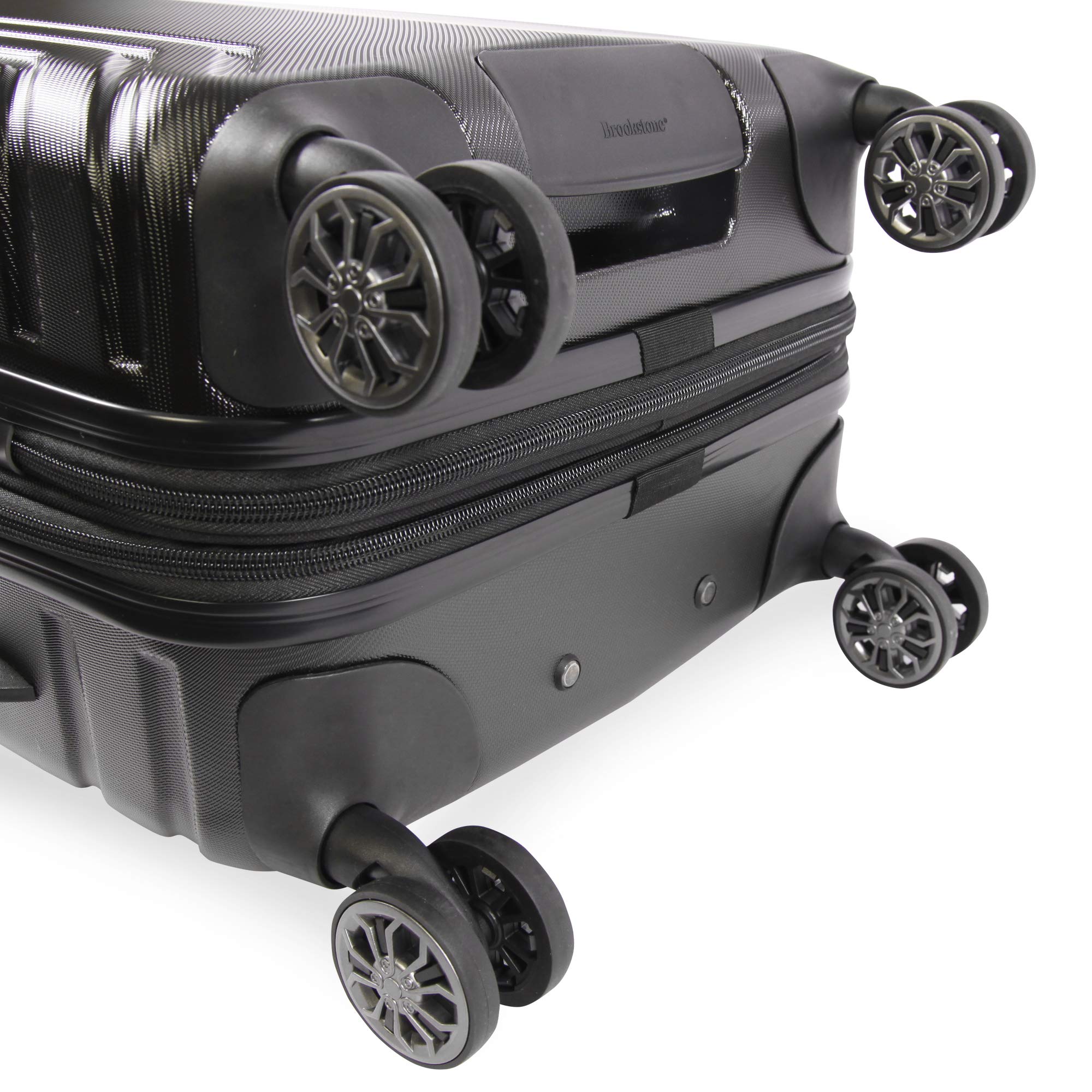 brookstone-brett-21-spinner-suitcase-carry-on-with-usb-port-tsa-lock-expandable image 7