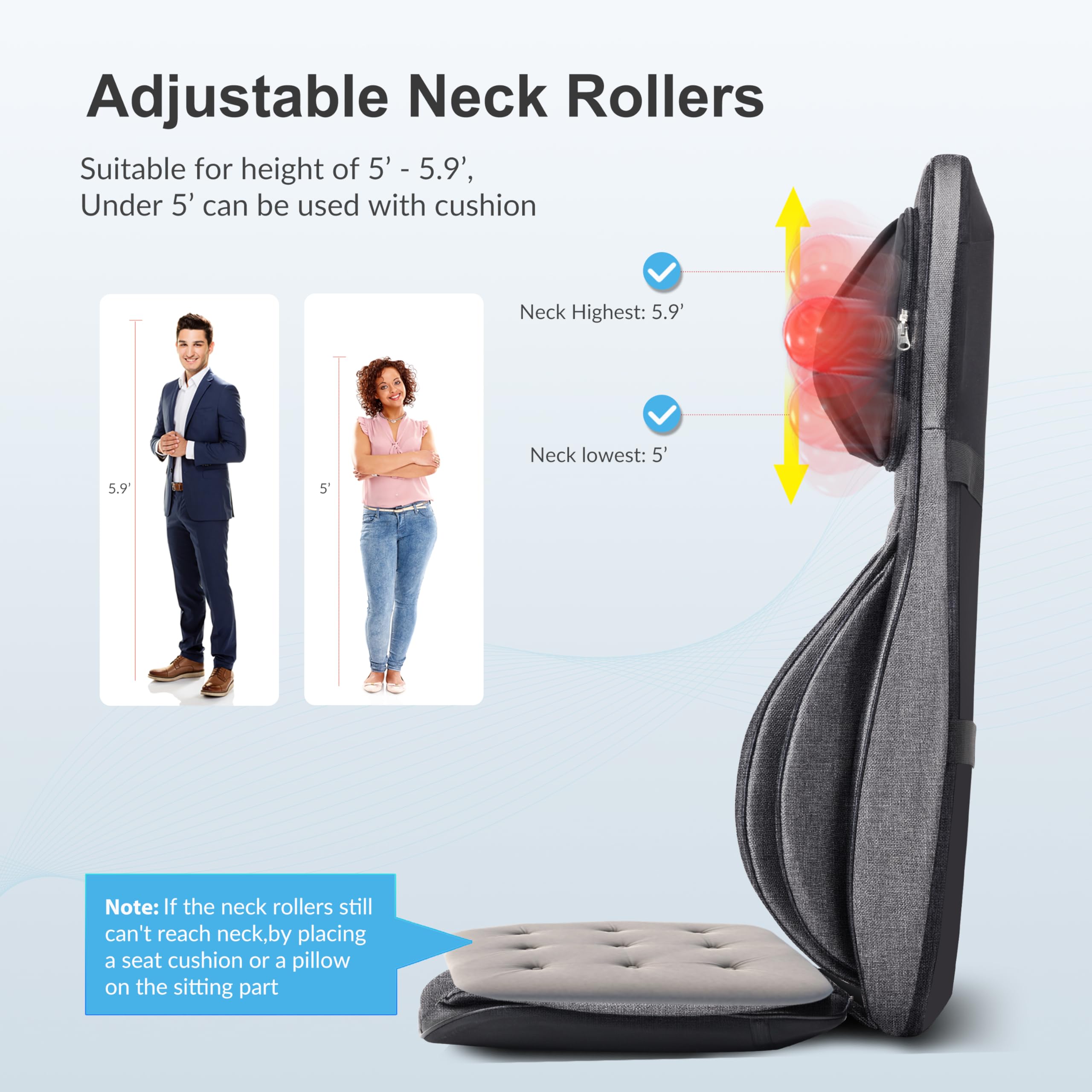 comfier-2d-3d-shiatsu-neck-back-massager-with-heat-compression-vibration-full-bo image 6