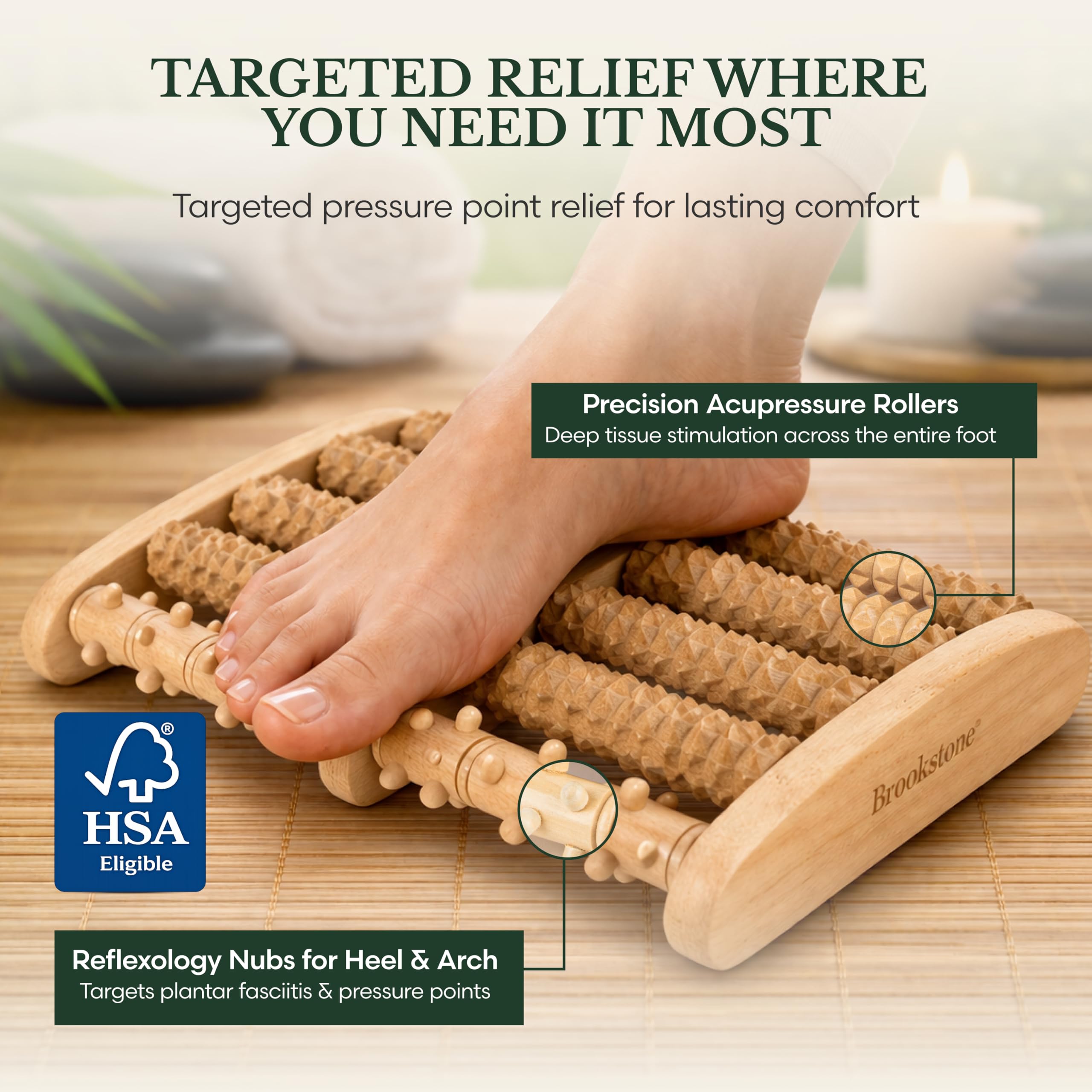 brookstone-wooden-foot-roller-massager-for-plantar-fasciitis-neuropathy-relief-m image 5