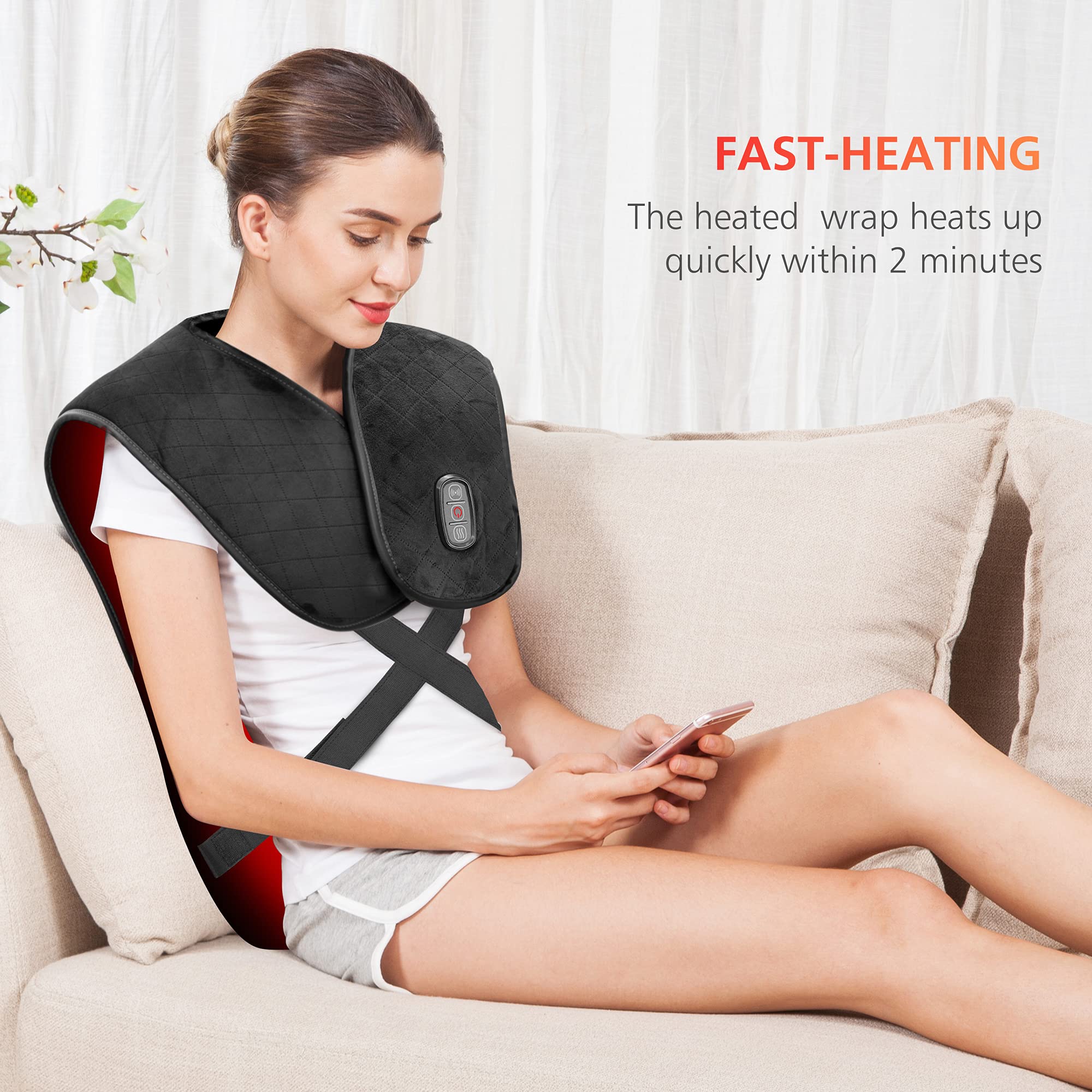comfier-heating-pad-with-massager-large-23-6-x19-6-back-heating-pad-with-2-heat- image 2