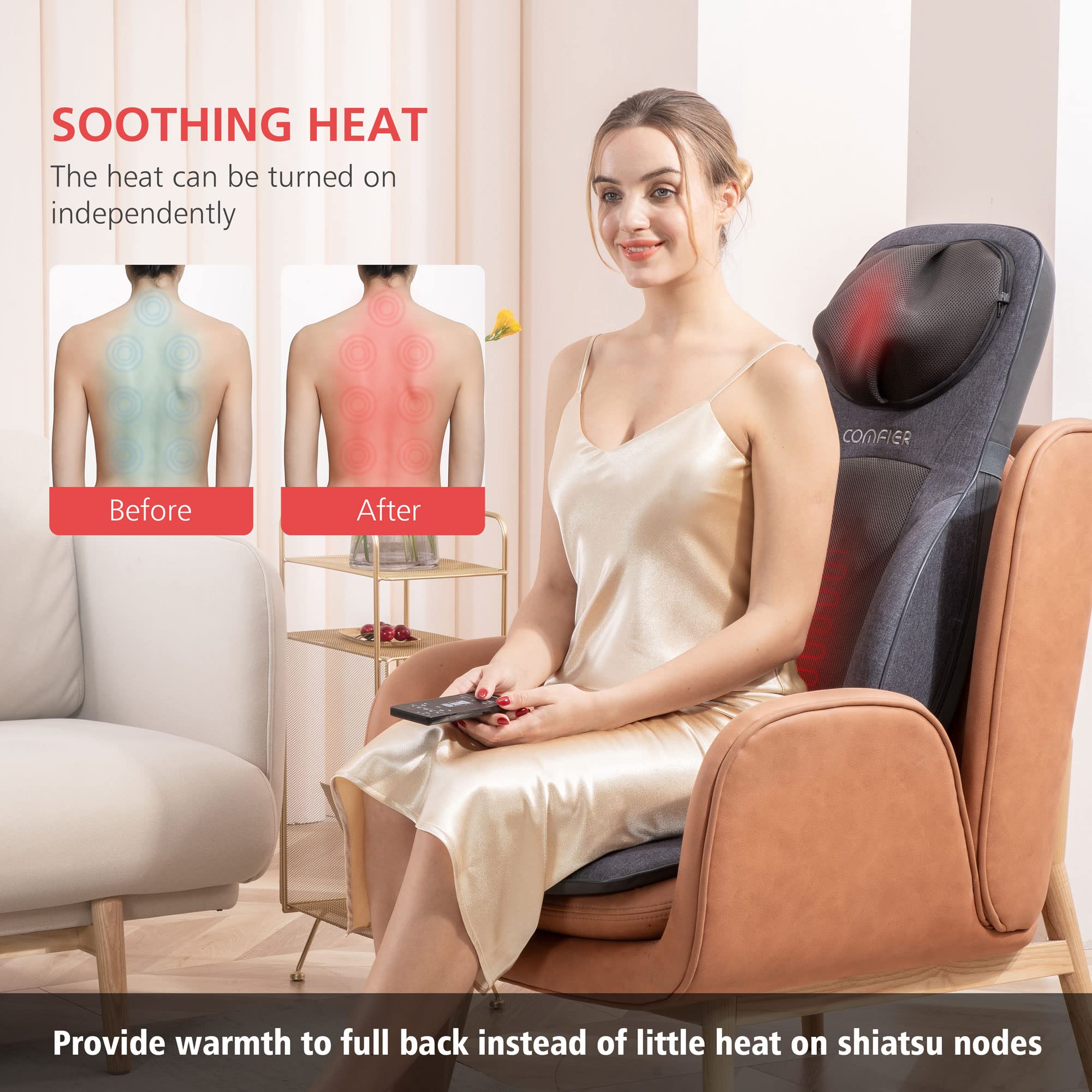 comfier-neck-back-massager-with-heat-height-adjustable-shiatsu-seat-cushion-for- image 6