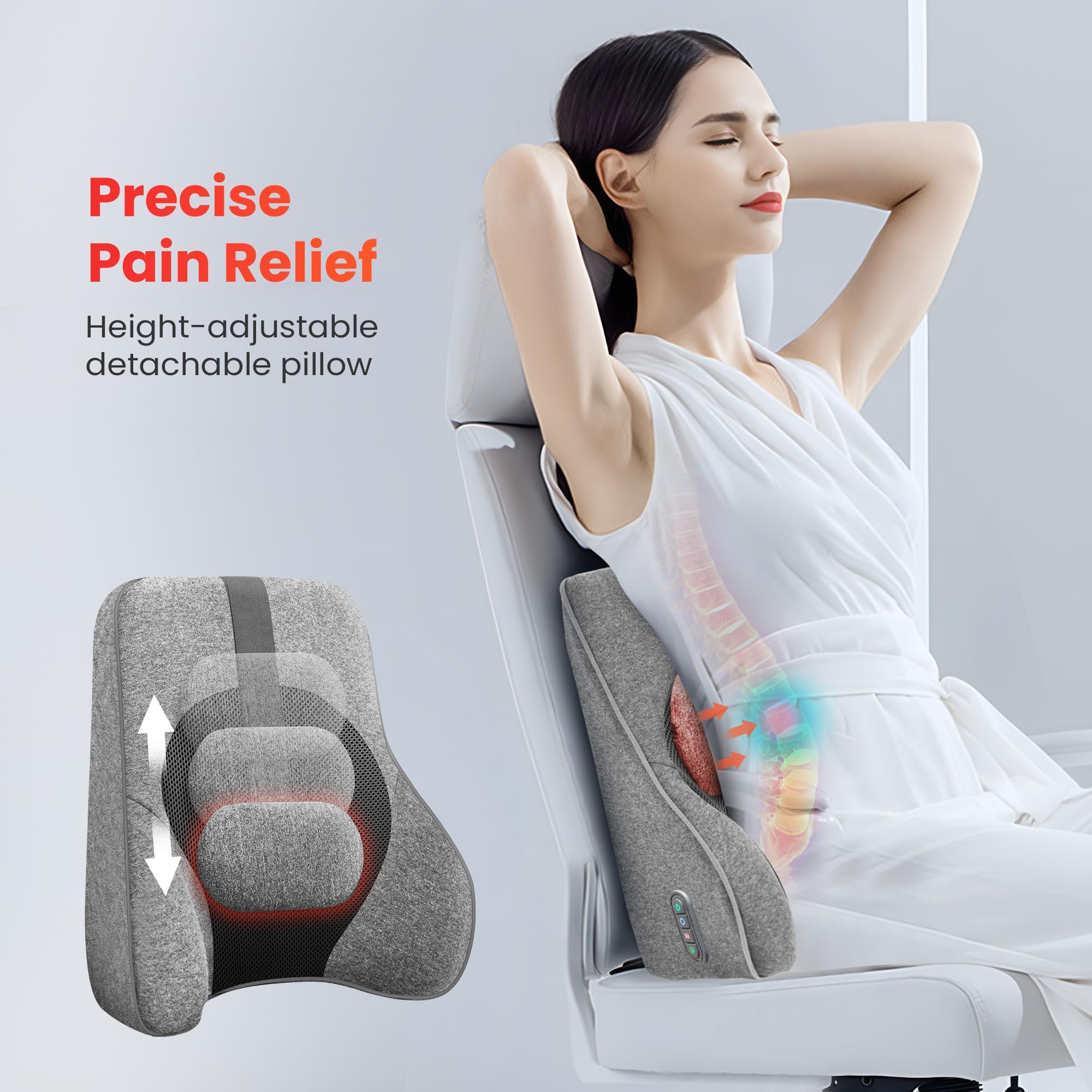 comfier-heated-back-lumbar-support-pillow-with-4-shiatsu-massage-heads-and-memor image 5
