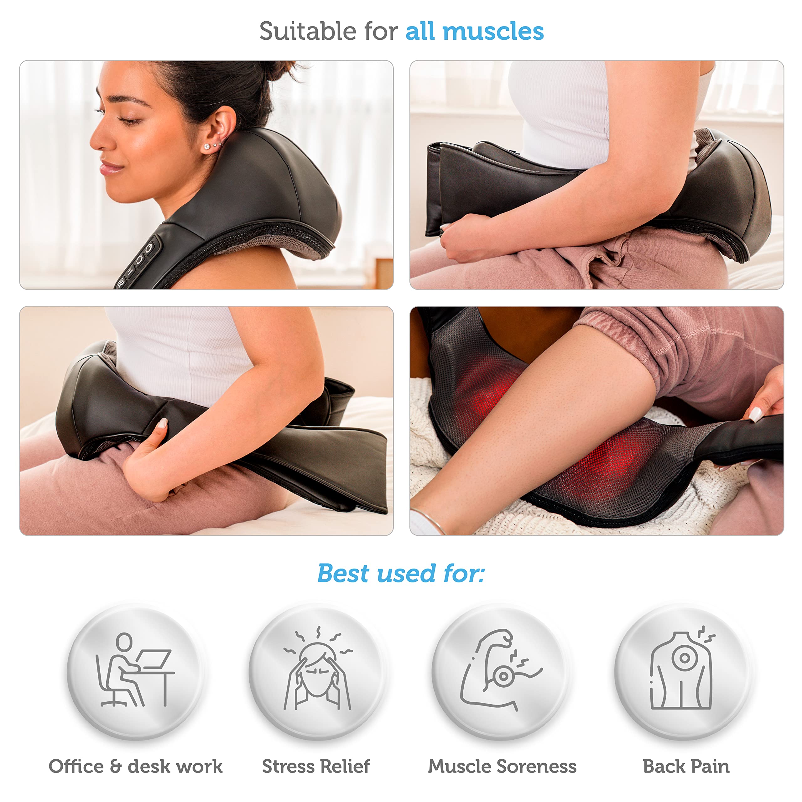 comfier-shiatsu-neck-and-shoulder-massager-2026-fathers-gift-for-dad-white-eleph image 8