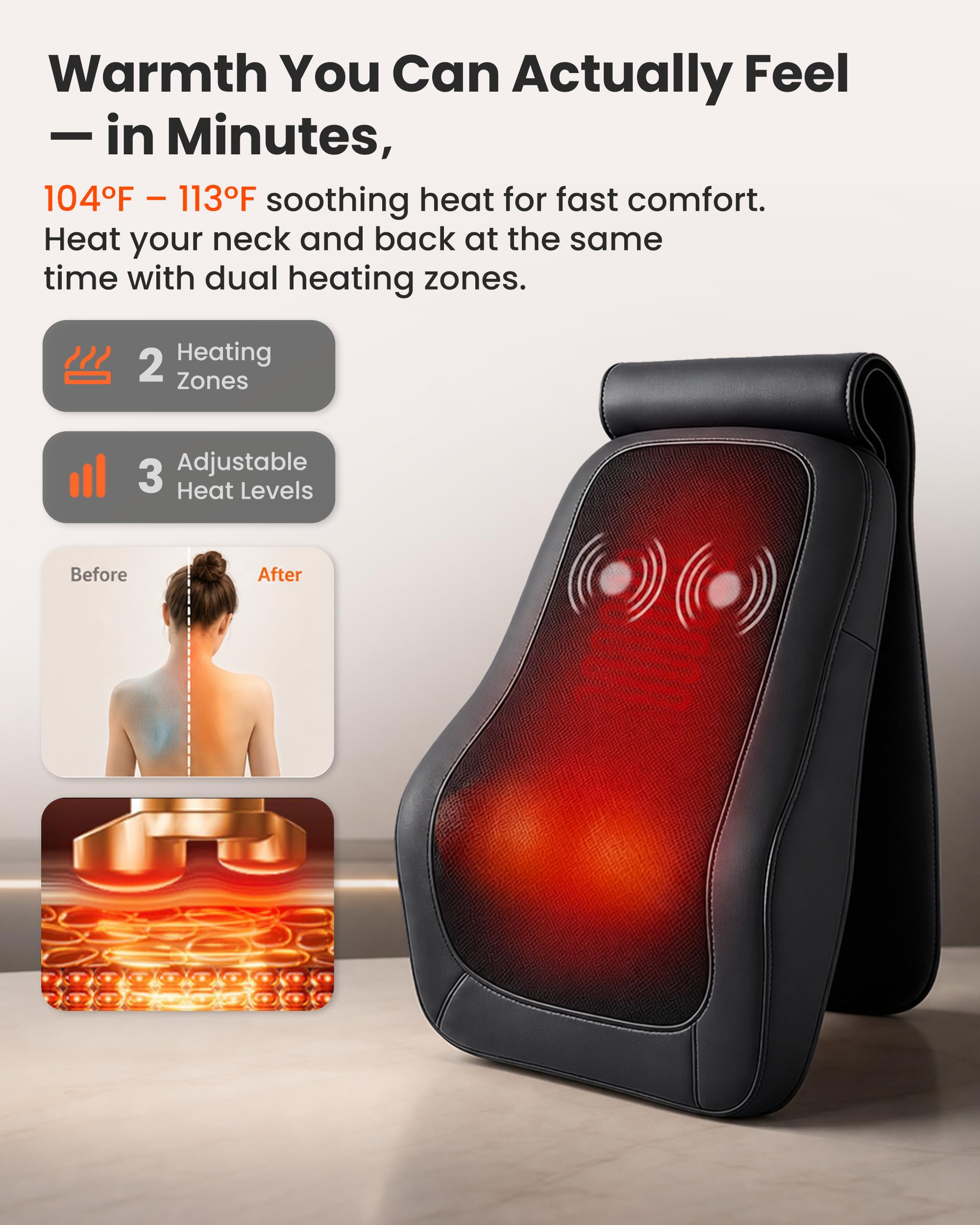 comfier-shiatsu-back-massager-with-heat-8-node-deep-tissue-massage-pillow-for-ch image 4