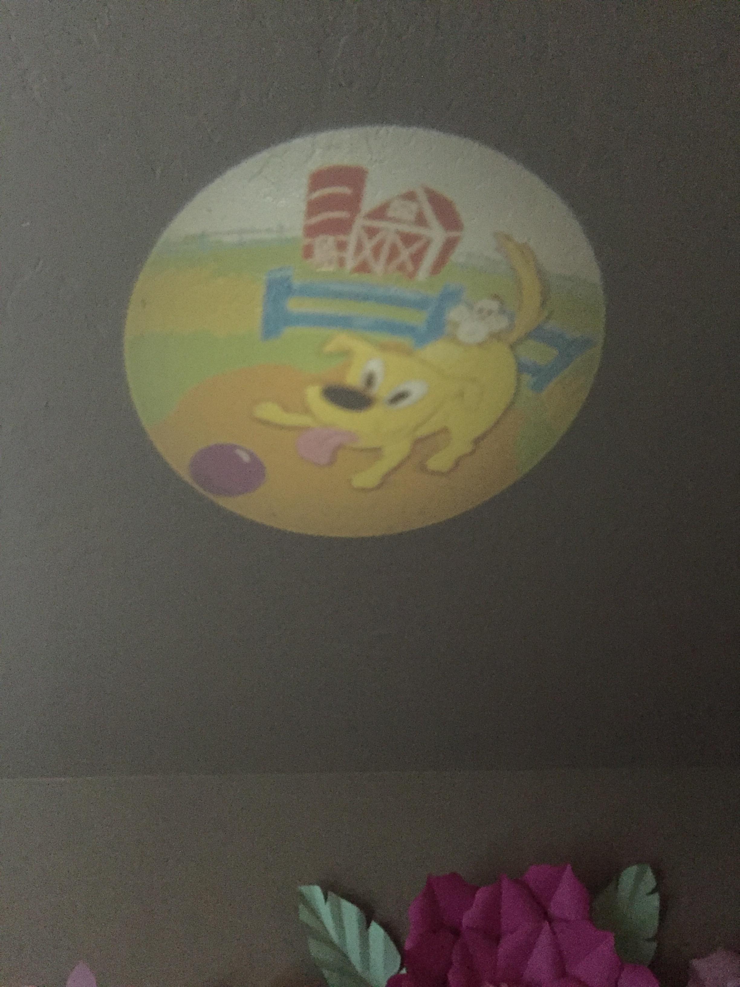 Nice, but the projection could be brighter