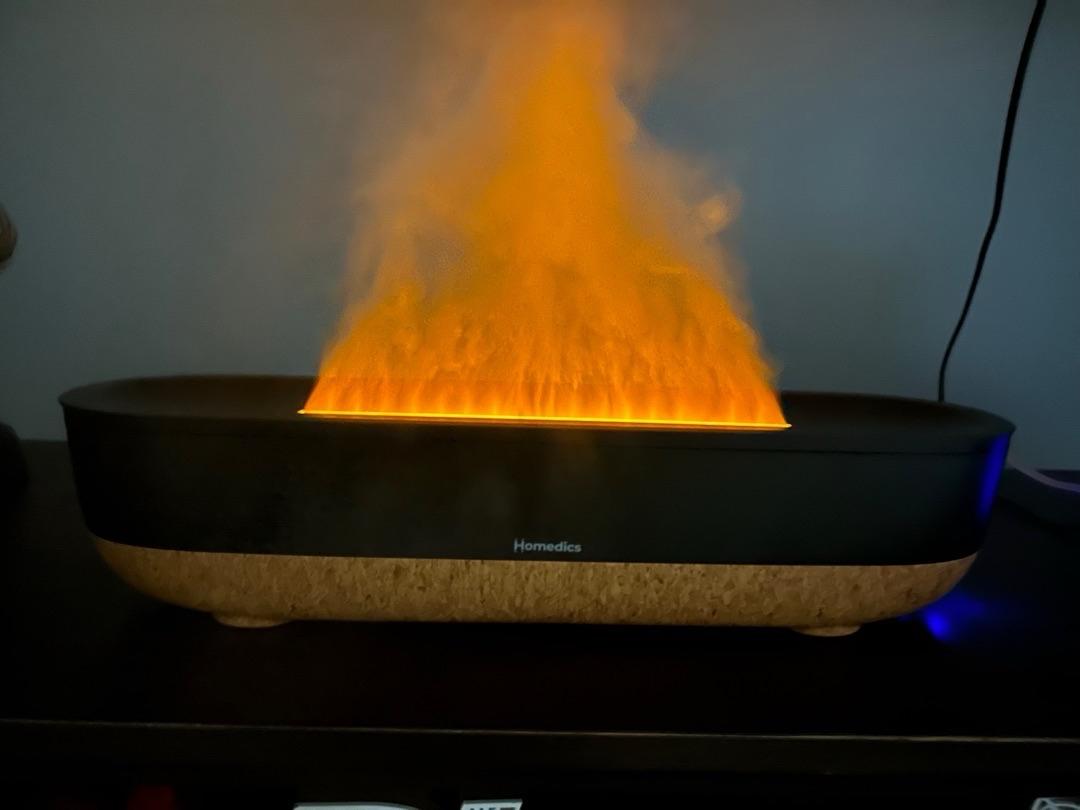 Love the fireplace look