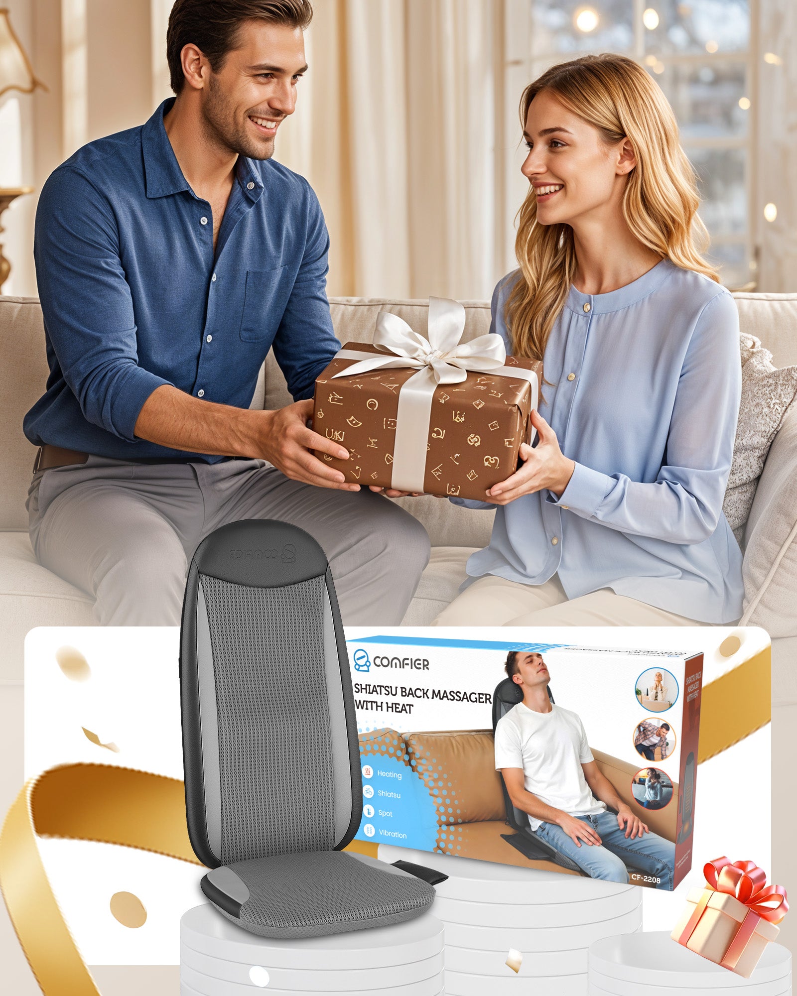 comfier-2208-portable-shiatsu-back-massager-with-heat-26-inch-coverage image 2