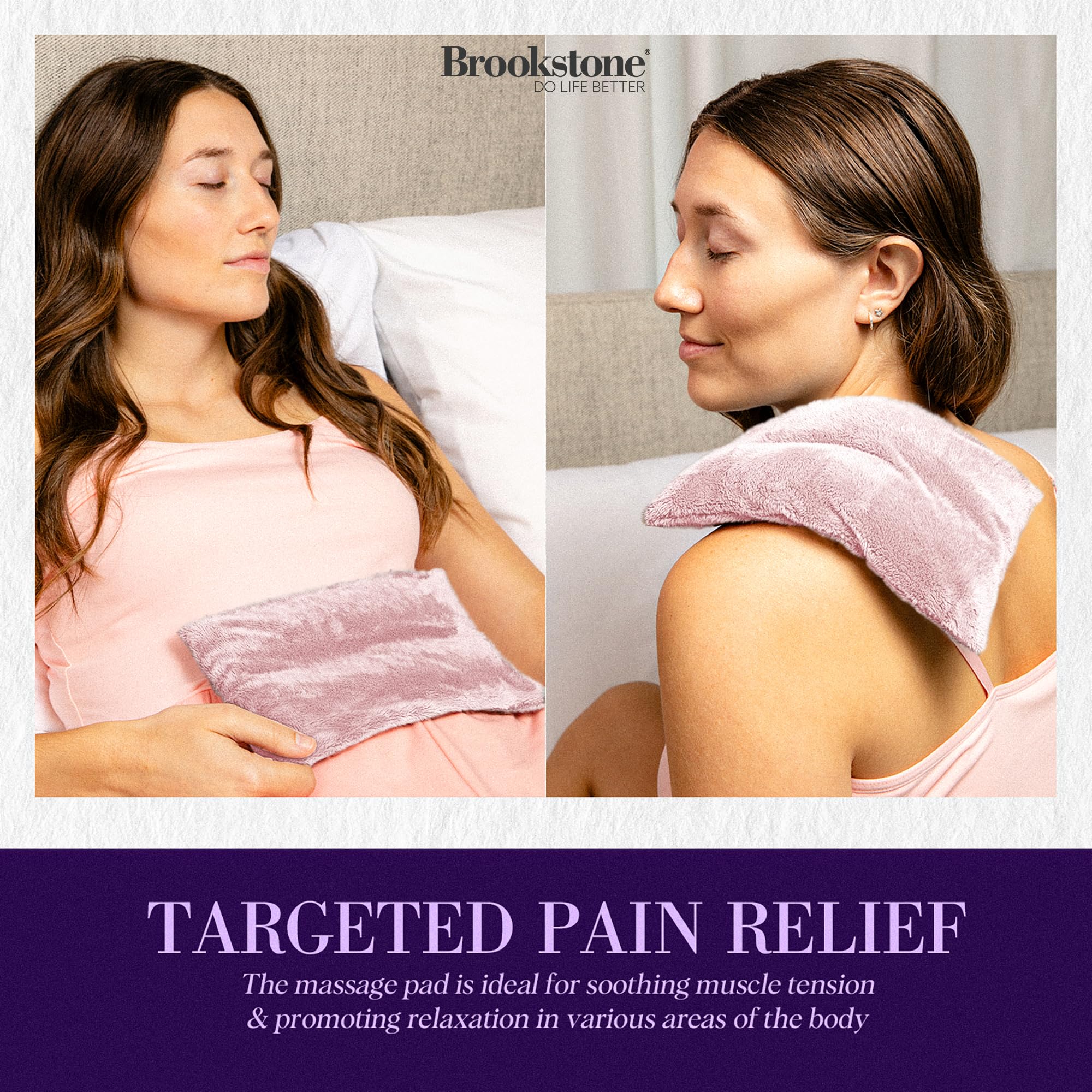 brookstone-hot-cold-microwavable-heating-pad-for-period-cramps-plush-cover-laven image 6