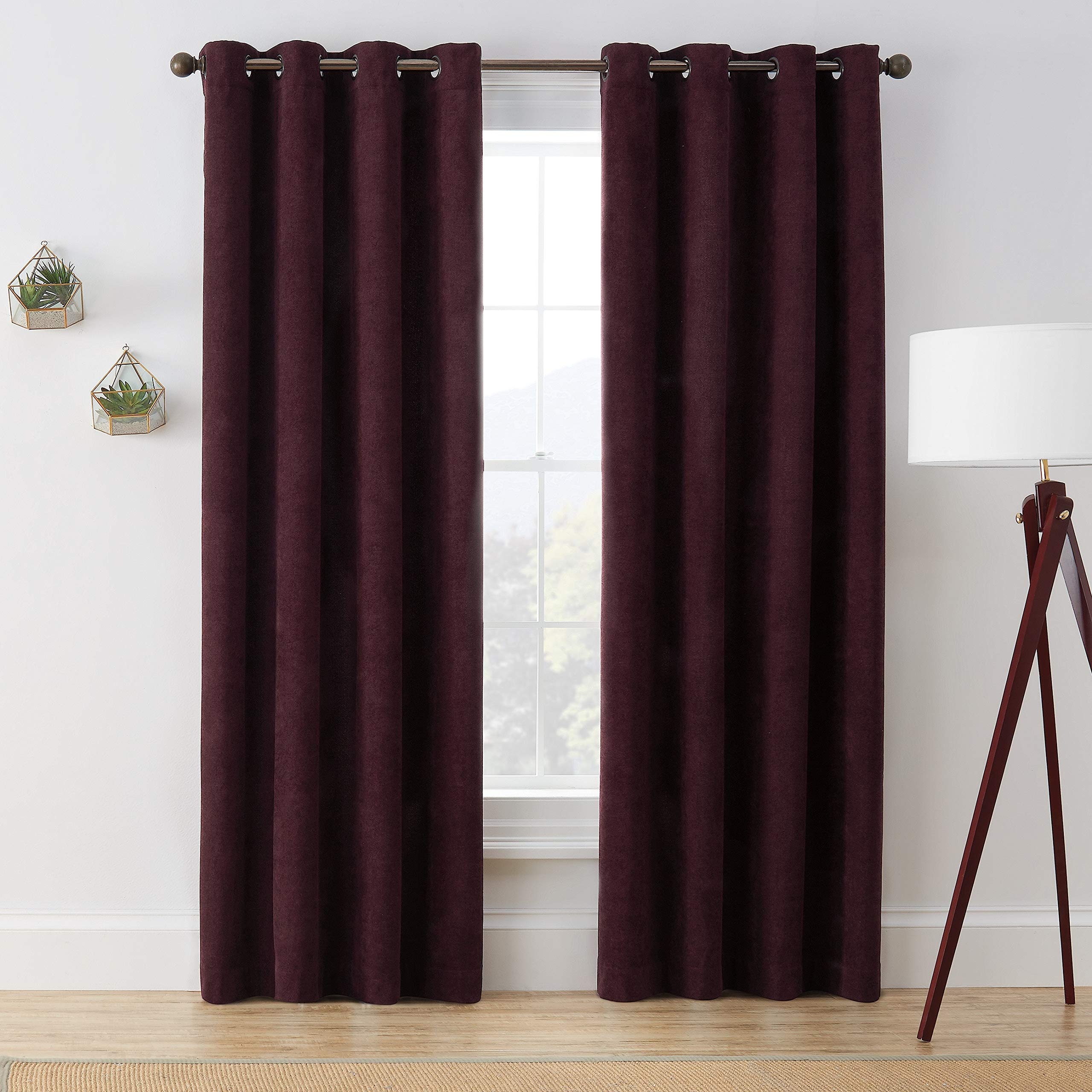 brookstone-marco-mid-century-modern-room-darkening-grommet-top-window-curtain-wi image 5