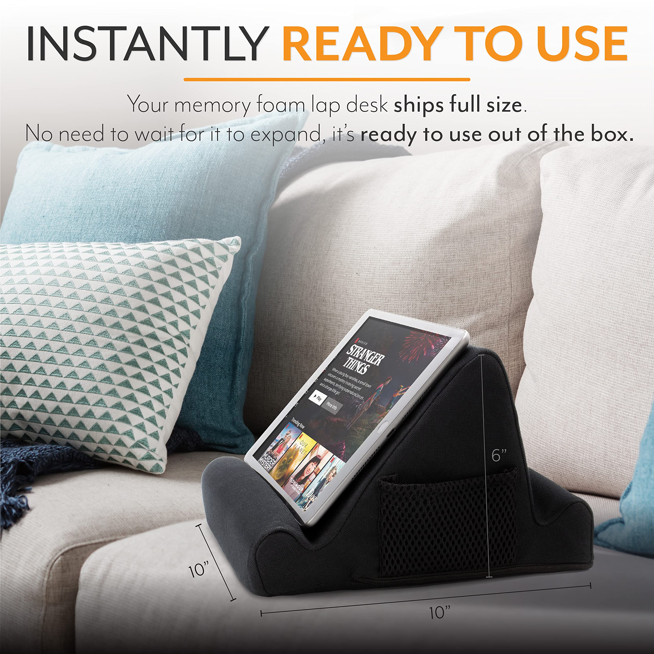 brookstone-tablet-lap-cushion-memory-foam-lap-desk-with-two-angled-positions-for image 7