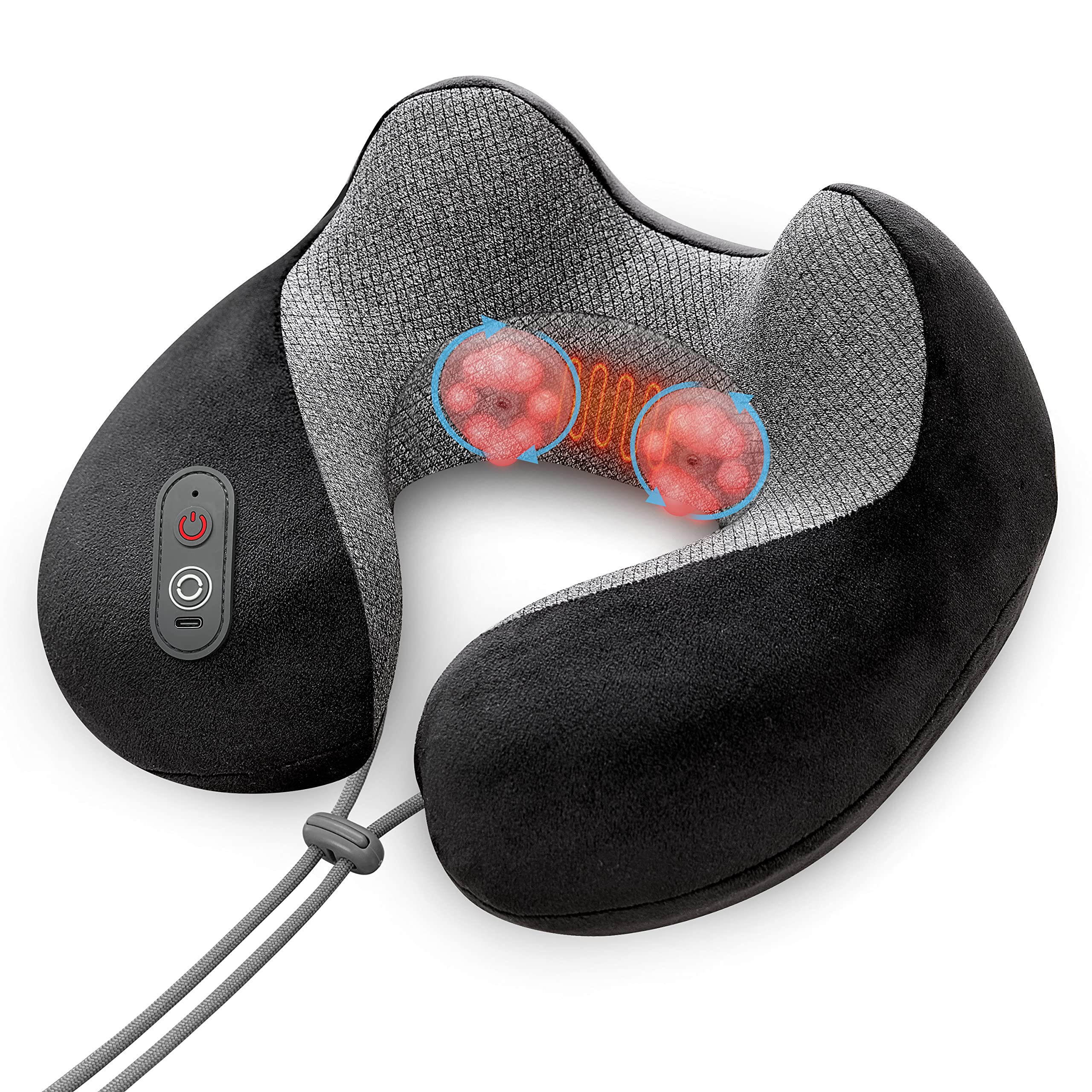 comfier-neck-pillow-massager-cordless-portable-shiatsu-neck-massage-with-heat image 1