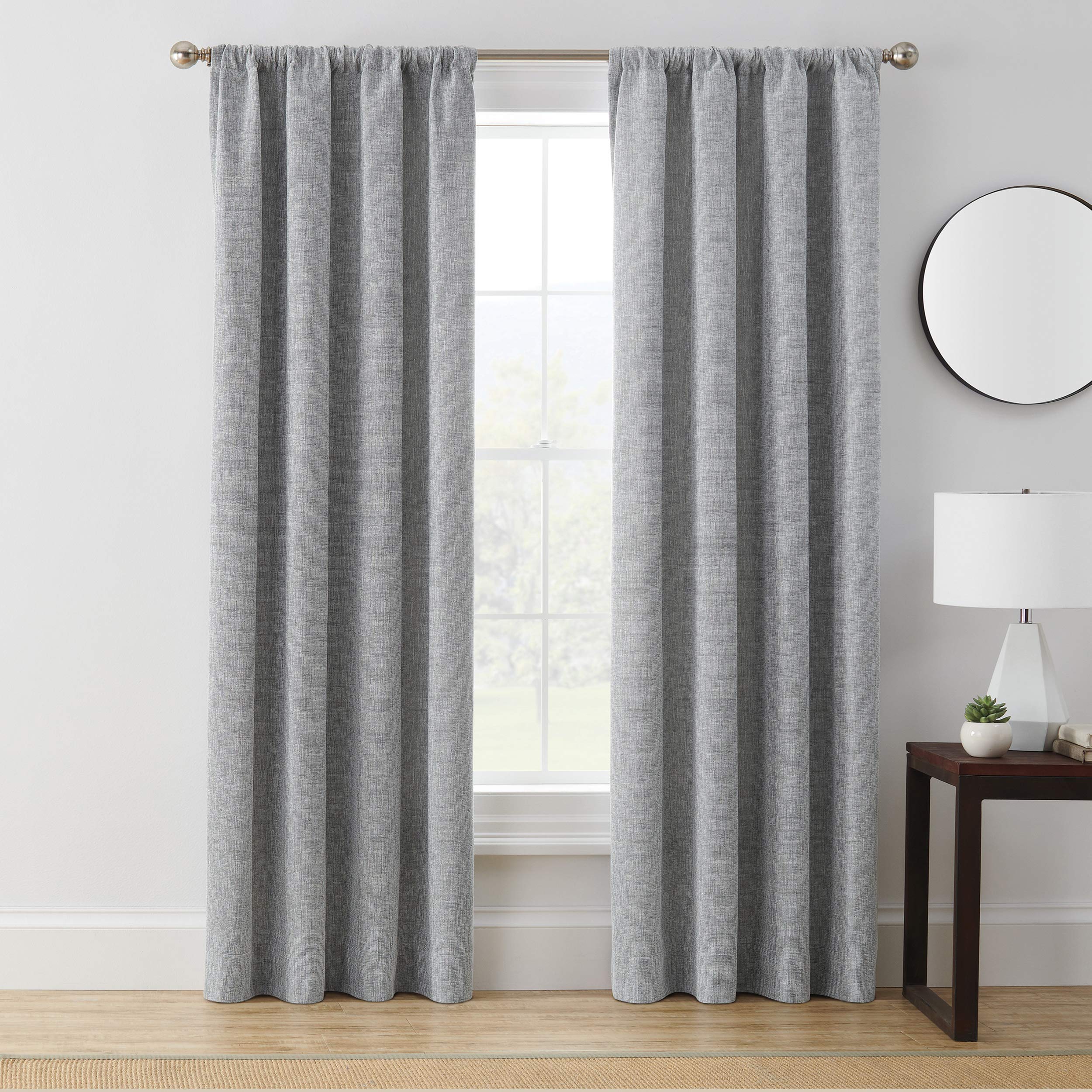 brookstone-troy-mid-century-modern-room-darkening-curtain-panel-with-liner-singl image 7