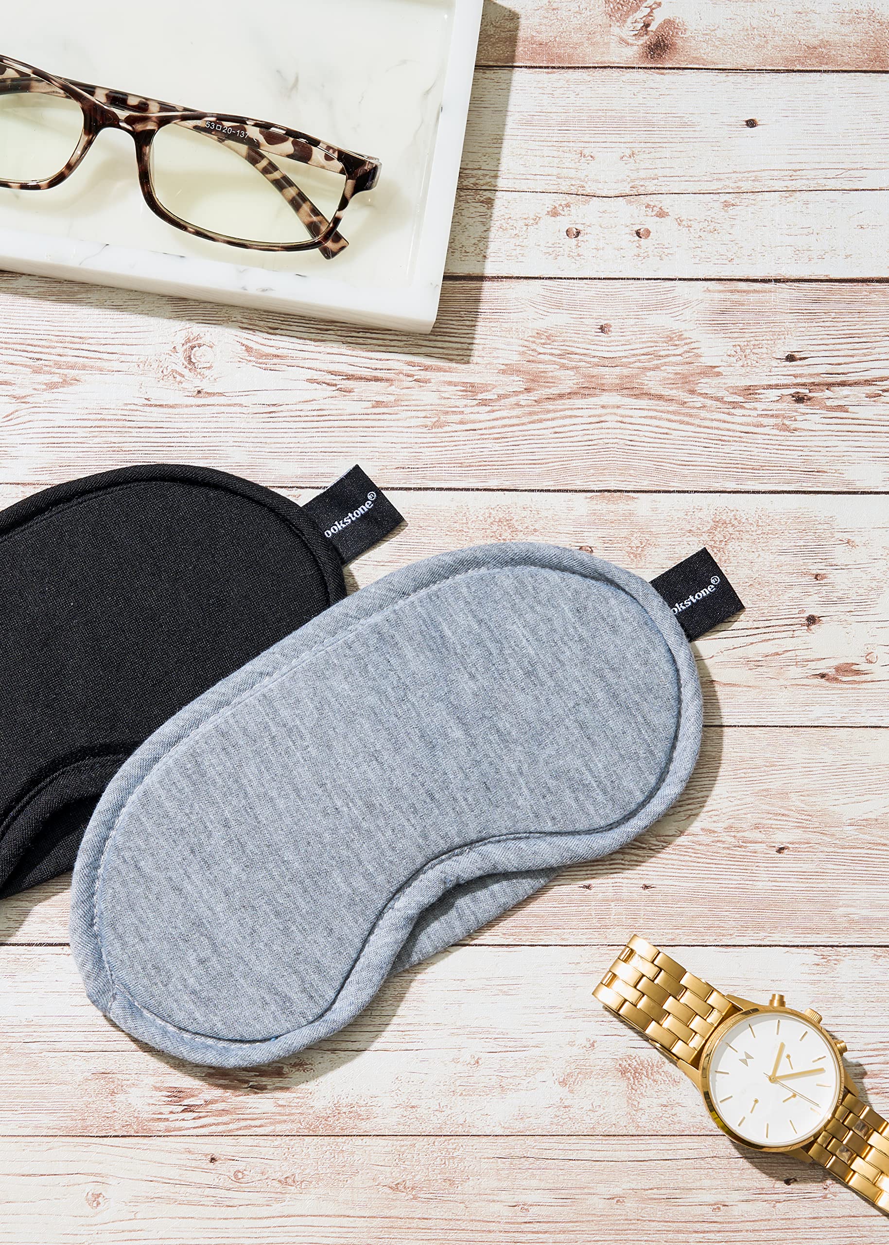 brookstone-cooling-gel-eye-mask-soothing-cold-therapy-sleep-mask-with-carrying-c image 3