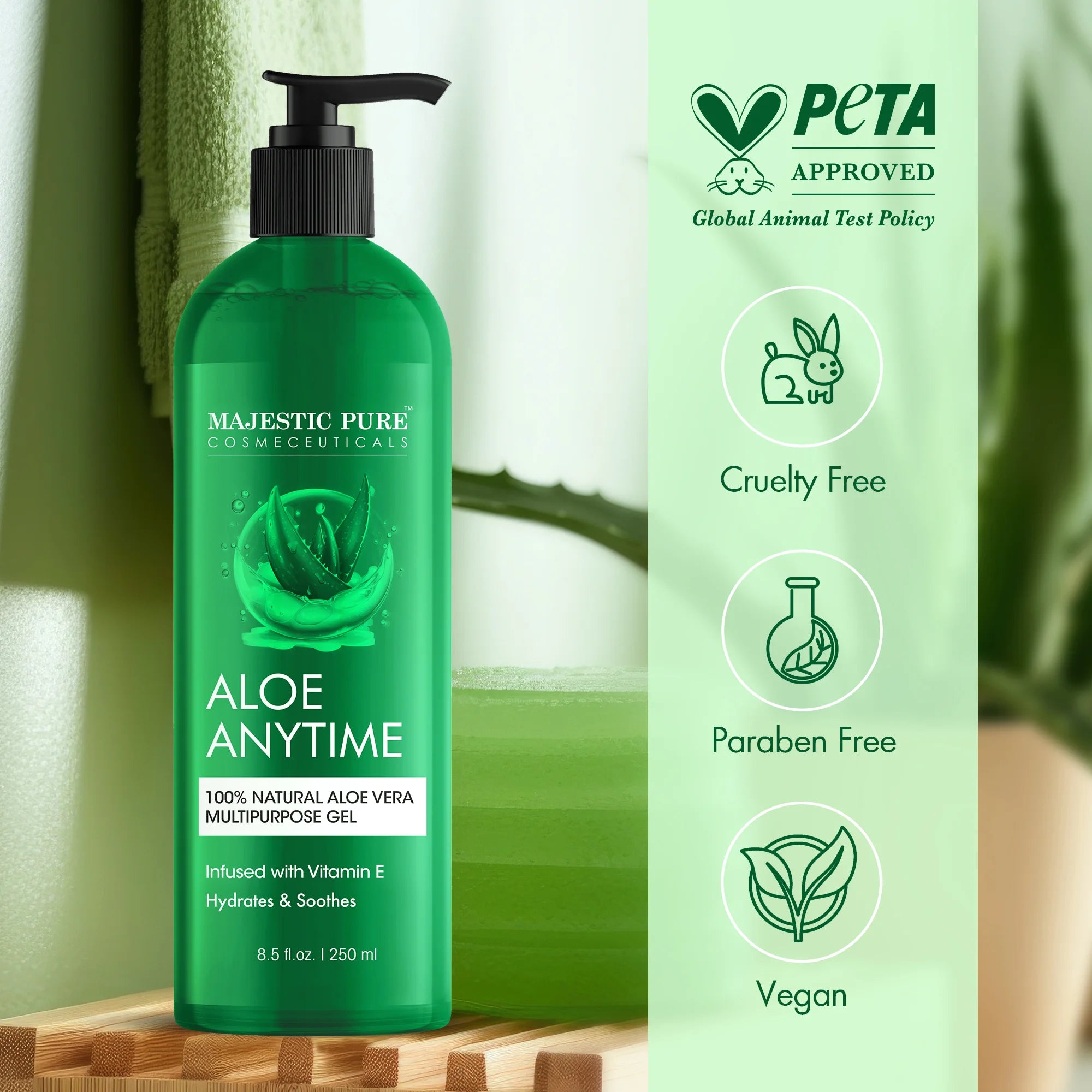 majestic-pure-aloe-anytime-gel-with-vitamin-e-8-5-fl-oz image 2