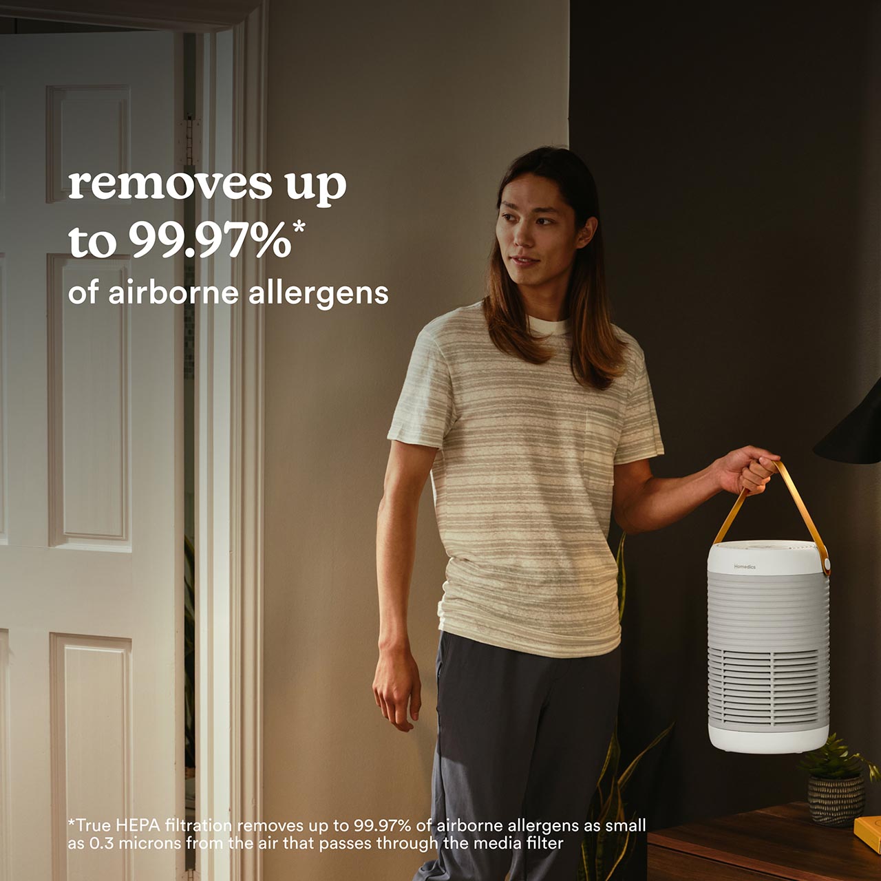 homedics-medium-room-smart-air-purifier-t100 image 4