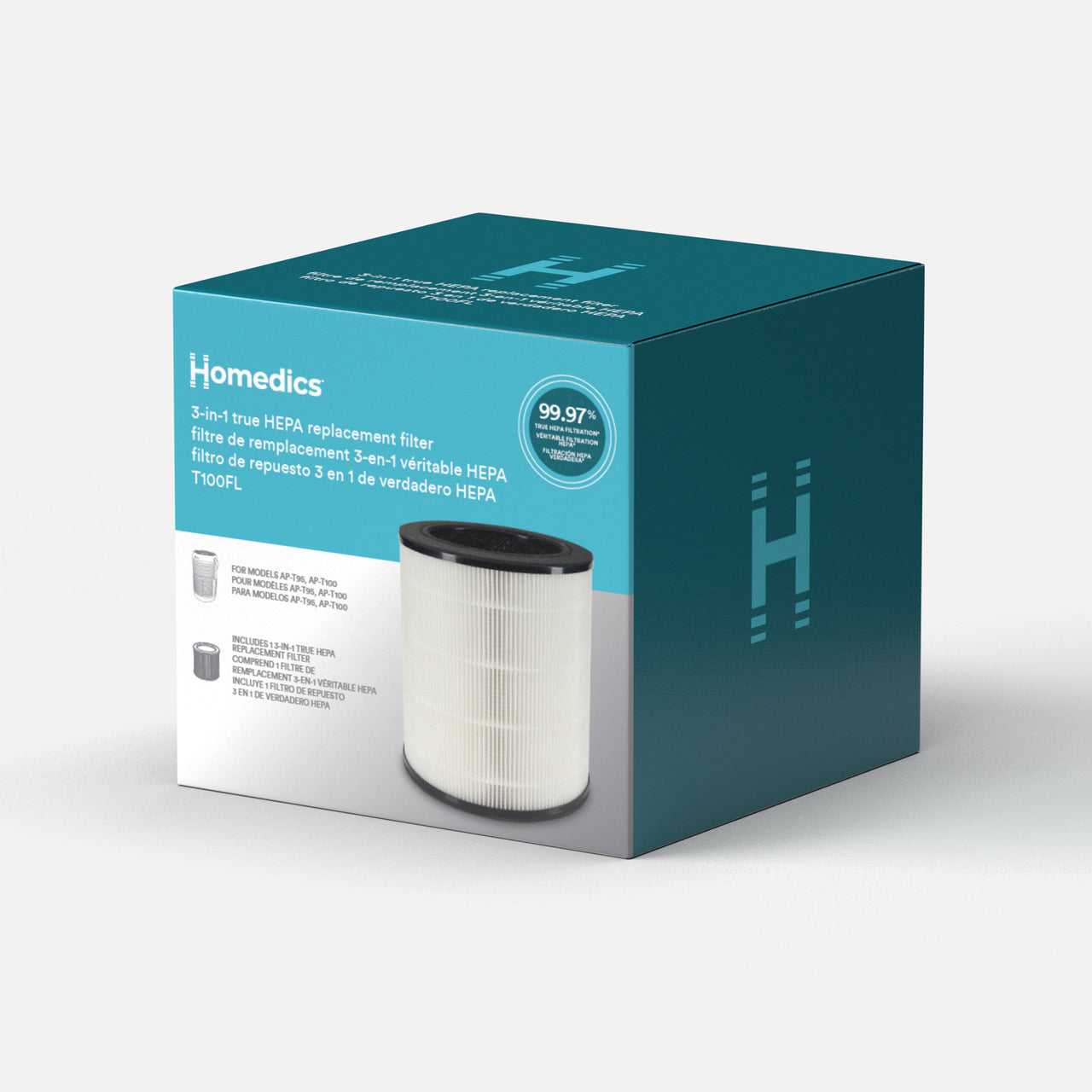 homedics-3-in-1-true-hepa-replacement-filter-for-ap-t100-air-purifier image 5