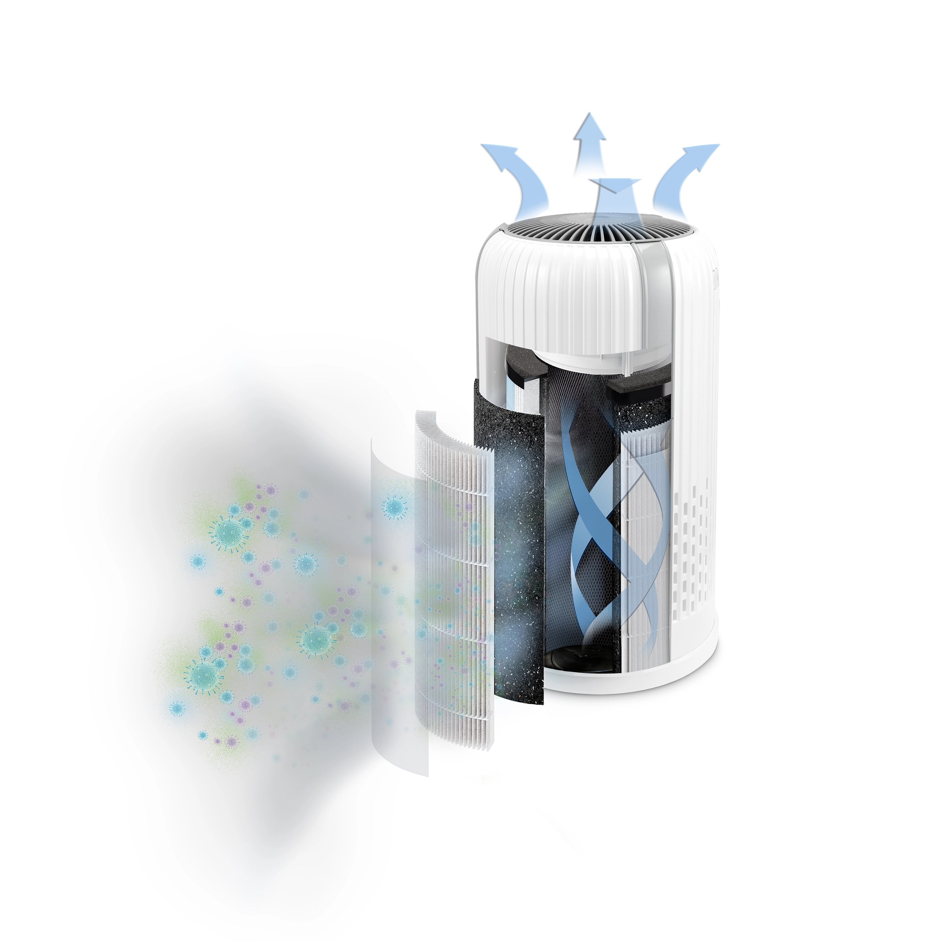homedics-air-purifier-t12-hepa-air-purifier-for-allergens-smoke-and-odors image 3