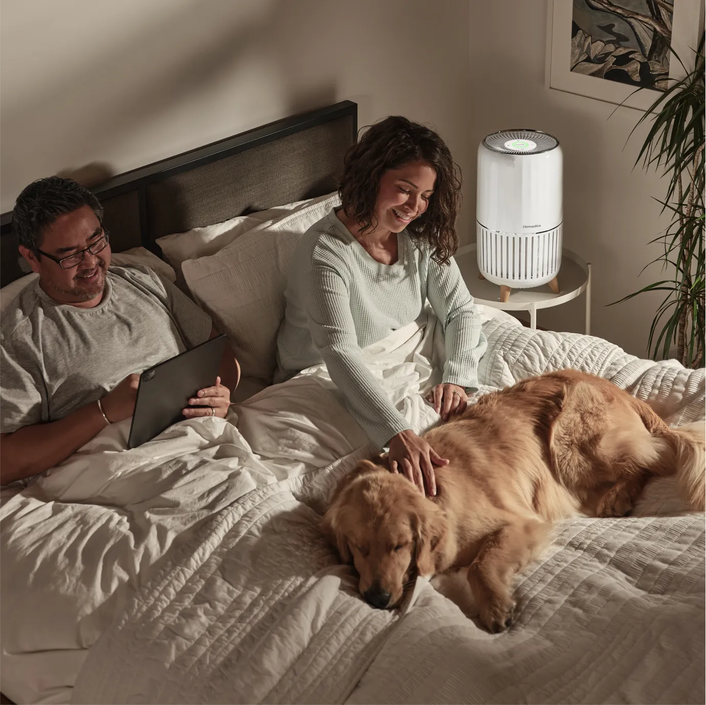 homedics-smart-air-purifier-t200-for-large-rooms-up-to-324-sq-ft image 4