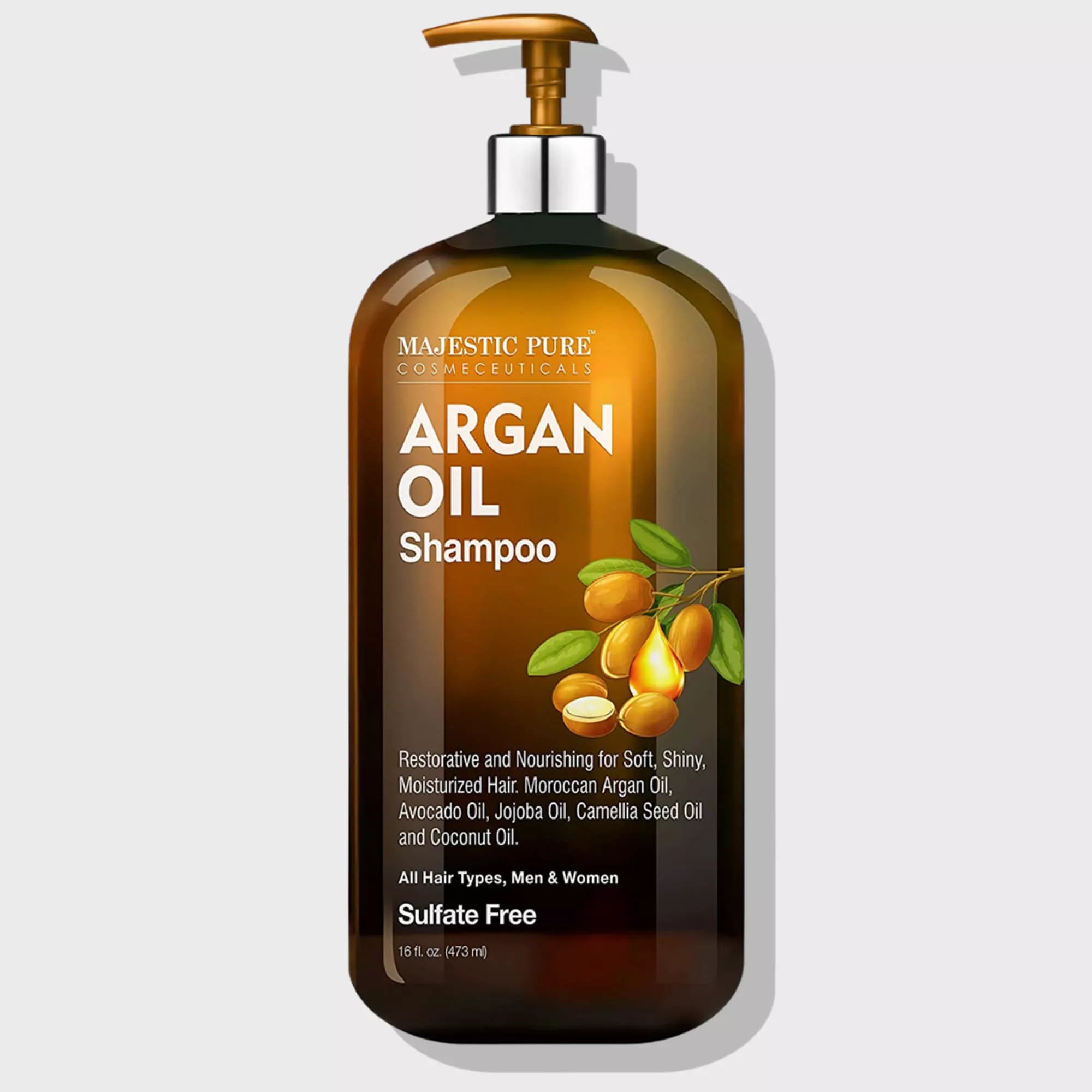 majestic-pure-argan-oil-shampoo-16-fl-oz-sulfate-free-nourishing-with-argan-oil- image 1