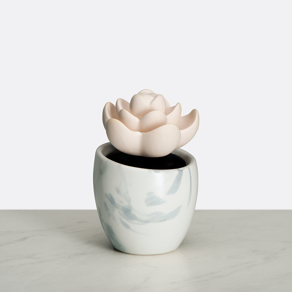 homedics-ellia-lotus-leaf-porcelain-aroma-diffuser-no-water-no-electricity-2-wee image 1