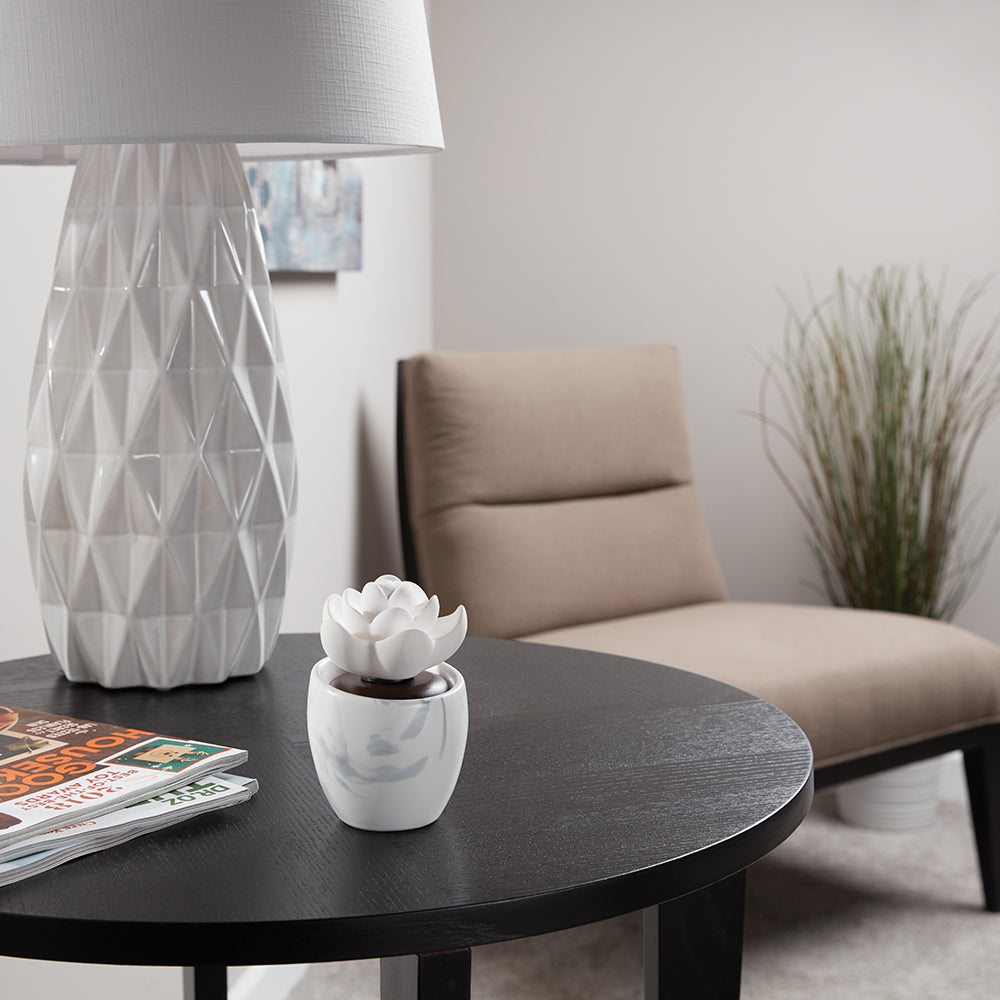 homedics-ellia-lotus-leaf-porcelain-aroma-diffuser-no-water-no-electricity-2-wee image 4