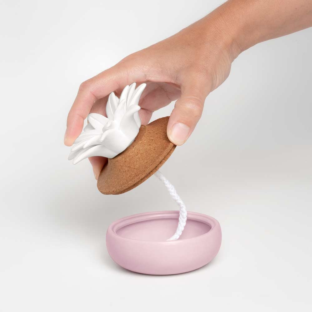 homedics-ellia-lazy-daisy-porcelain-aroma-diffuser-floral-design-no-water-or-ele image 3