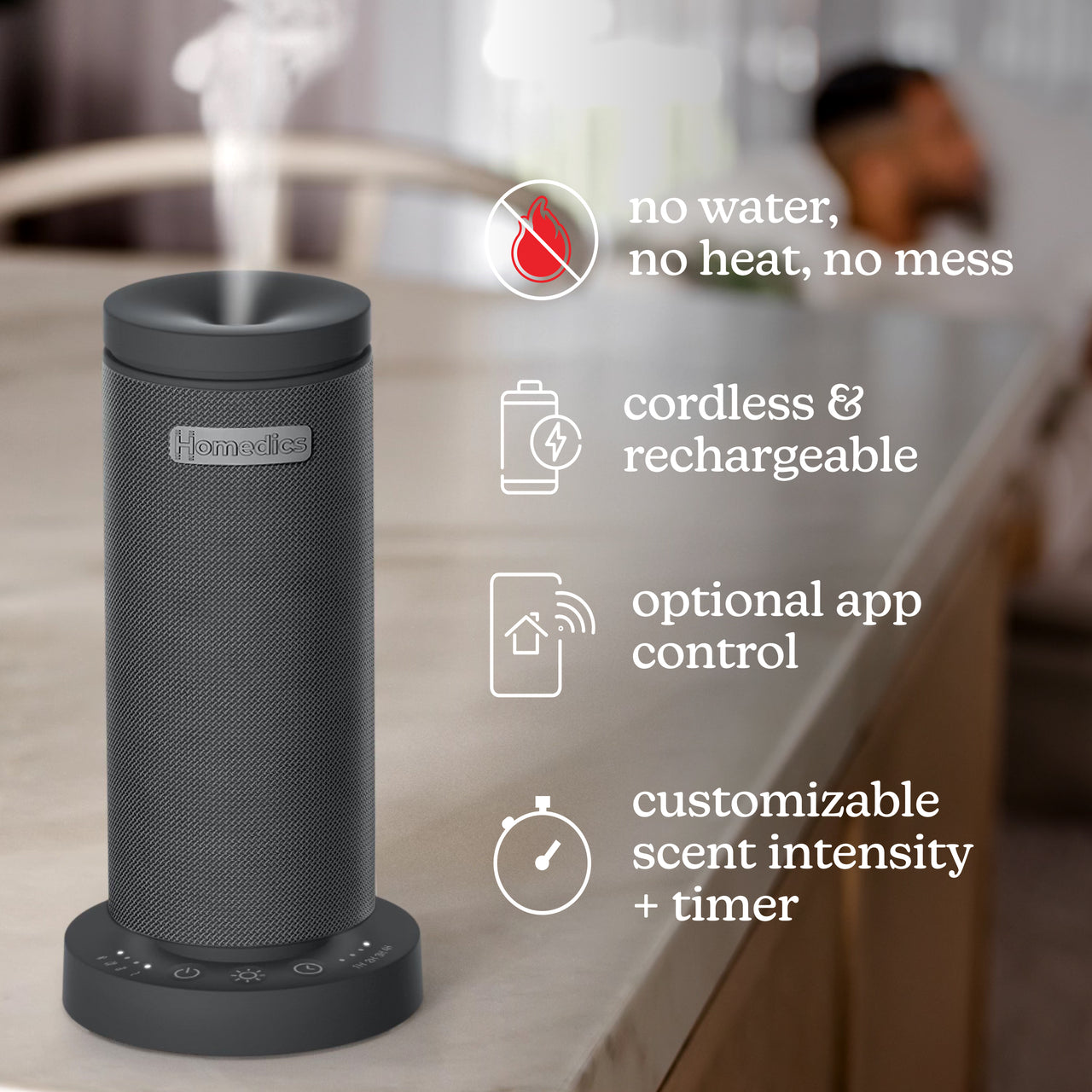 homedics-serenescent-fabric-waterless-rechargeable-diffuser-15-ml image 5