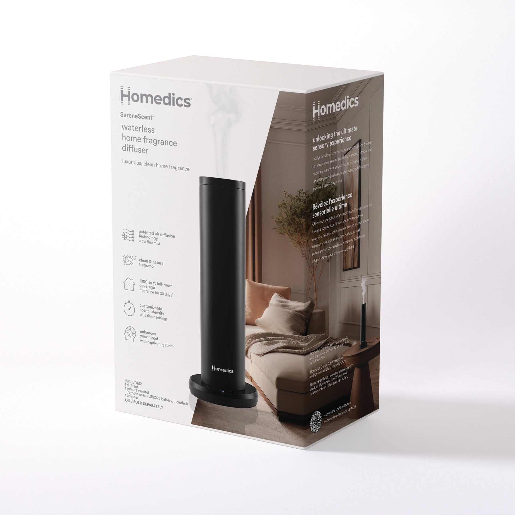 homedics-serenescent-waterless-home-fragrance-diffuser image 4