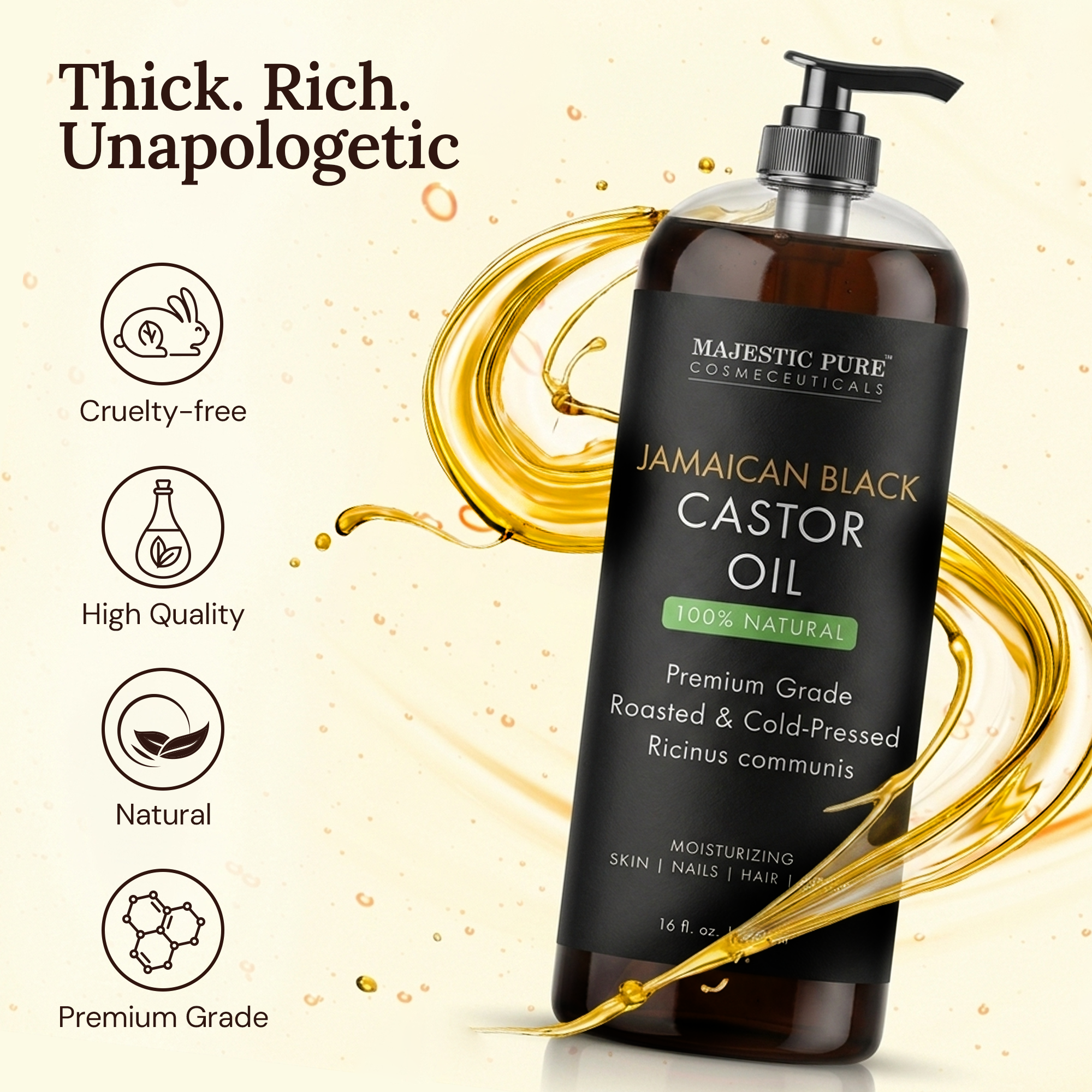 majestic-pure-jamaican-black-castor-oil-16-fl-oz-intense-hair-scalp-care image 3