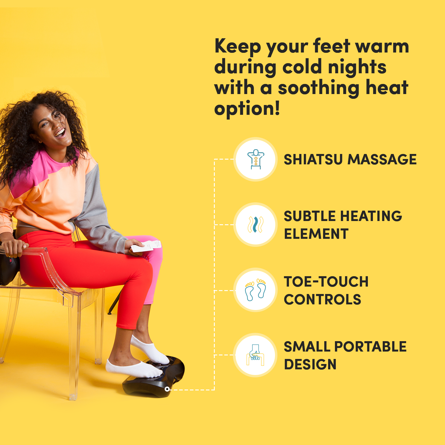 homedics-make-lemonade-shiatsu-foot-massager-with-heat image 2