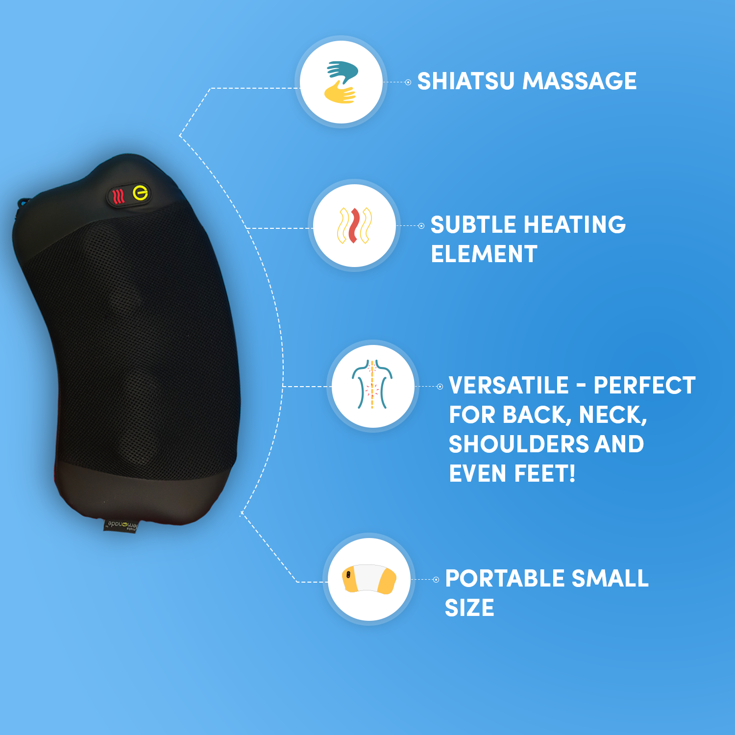 homedics-make-lemonade-shiatsu-massage-pillow-with-heat image 2
