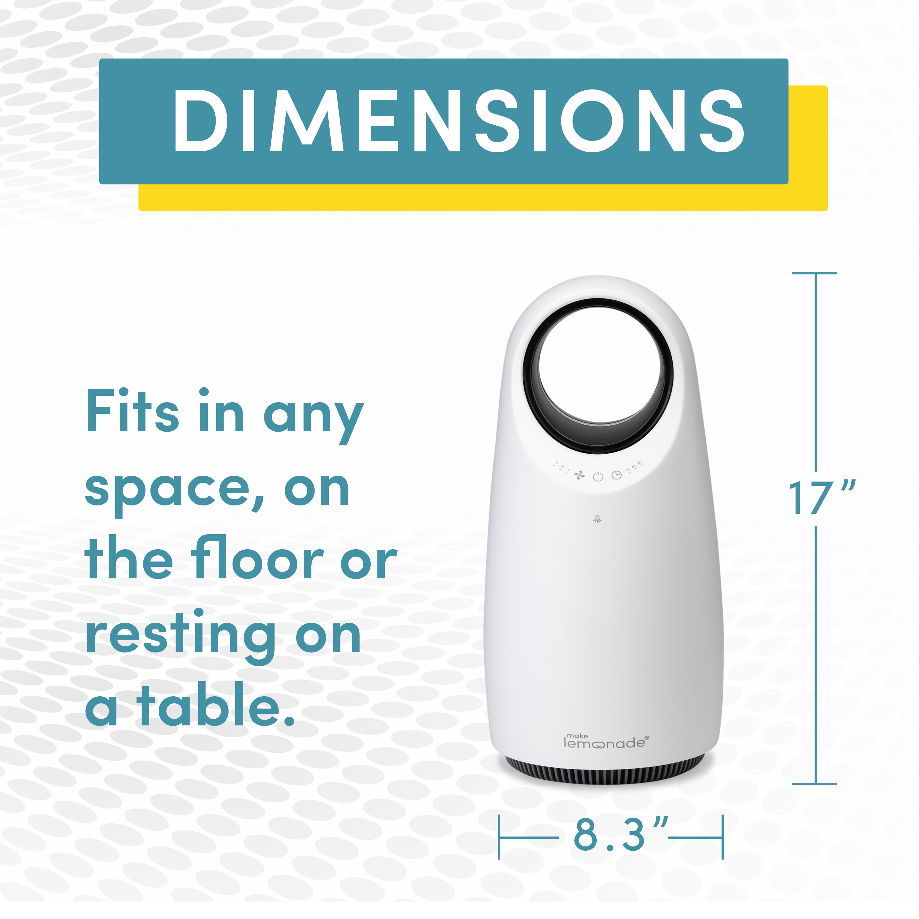 homedics-make-lemonade-halo-air-purifier image 4