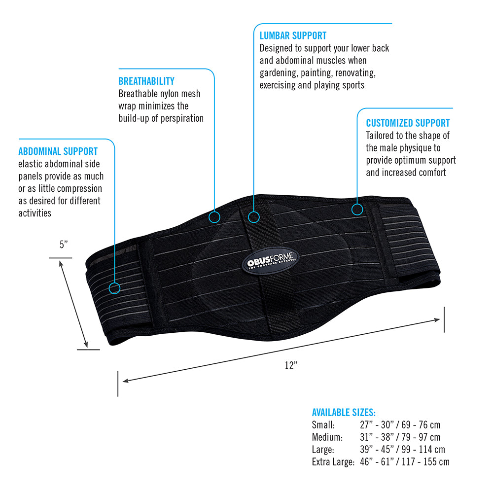 homedics-obusforme-male-back-belt-adjustable-support image 2