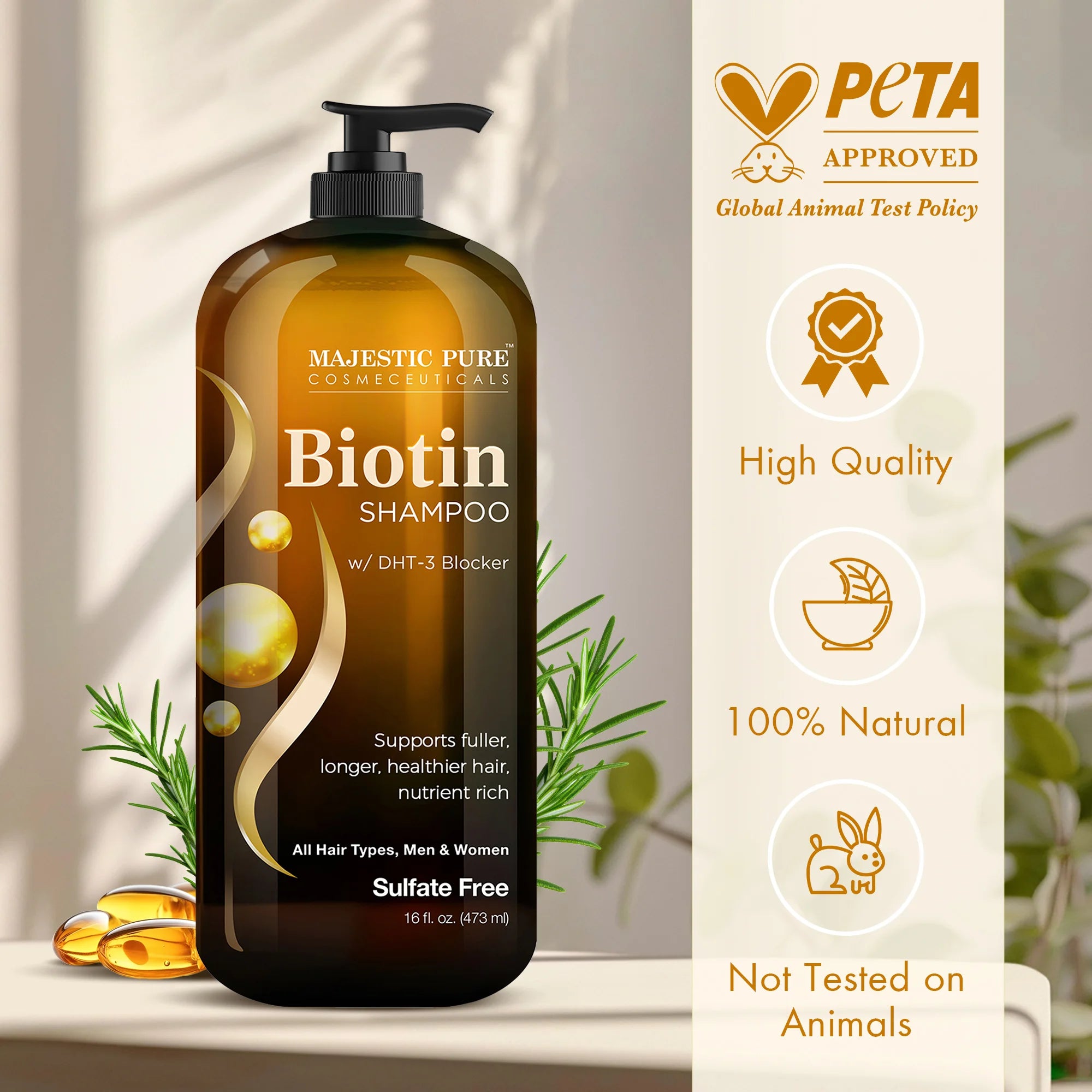 majestic-pure-biotin-shampoo-with-dht-blocker-16-fl-oz-thickening-and-strengthen image 2